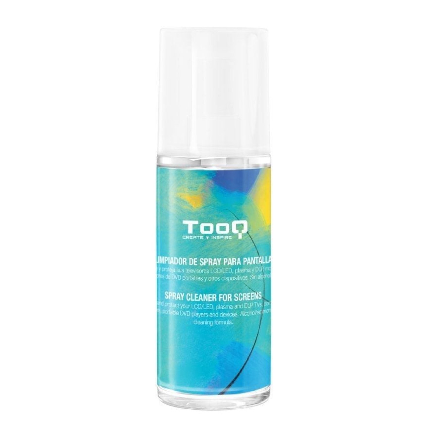TooQ Kit Limpiador Pantallas · Spray 150ml + Paño Microfibra