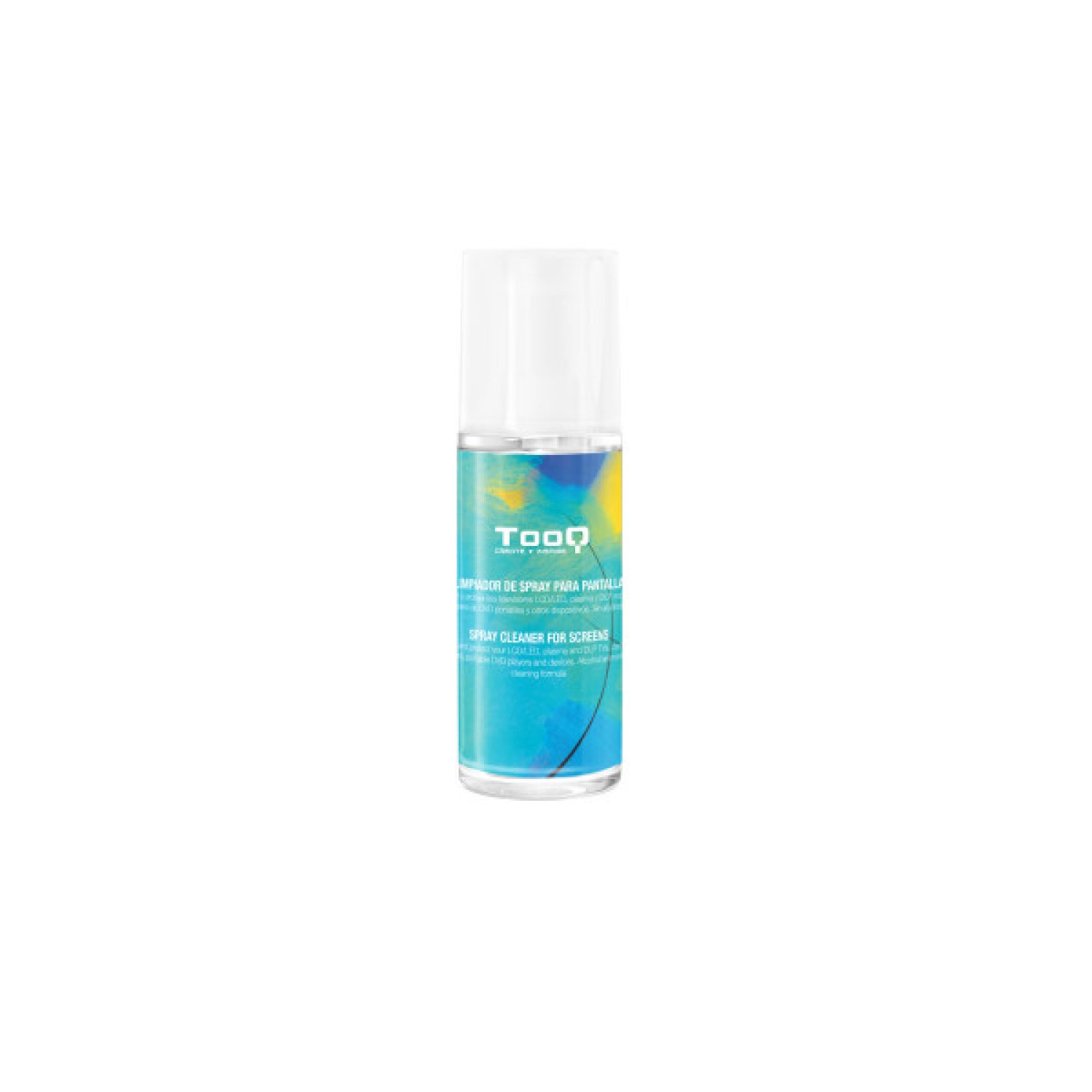 TooQ Kit Limpiador Pantallas · Spray 150ml + Paño Microfibra