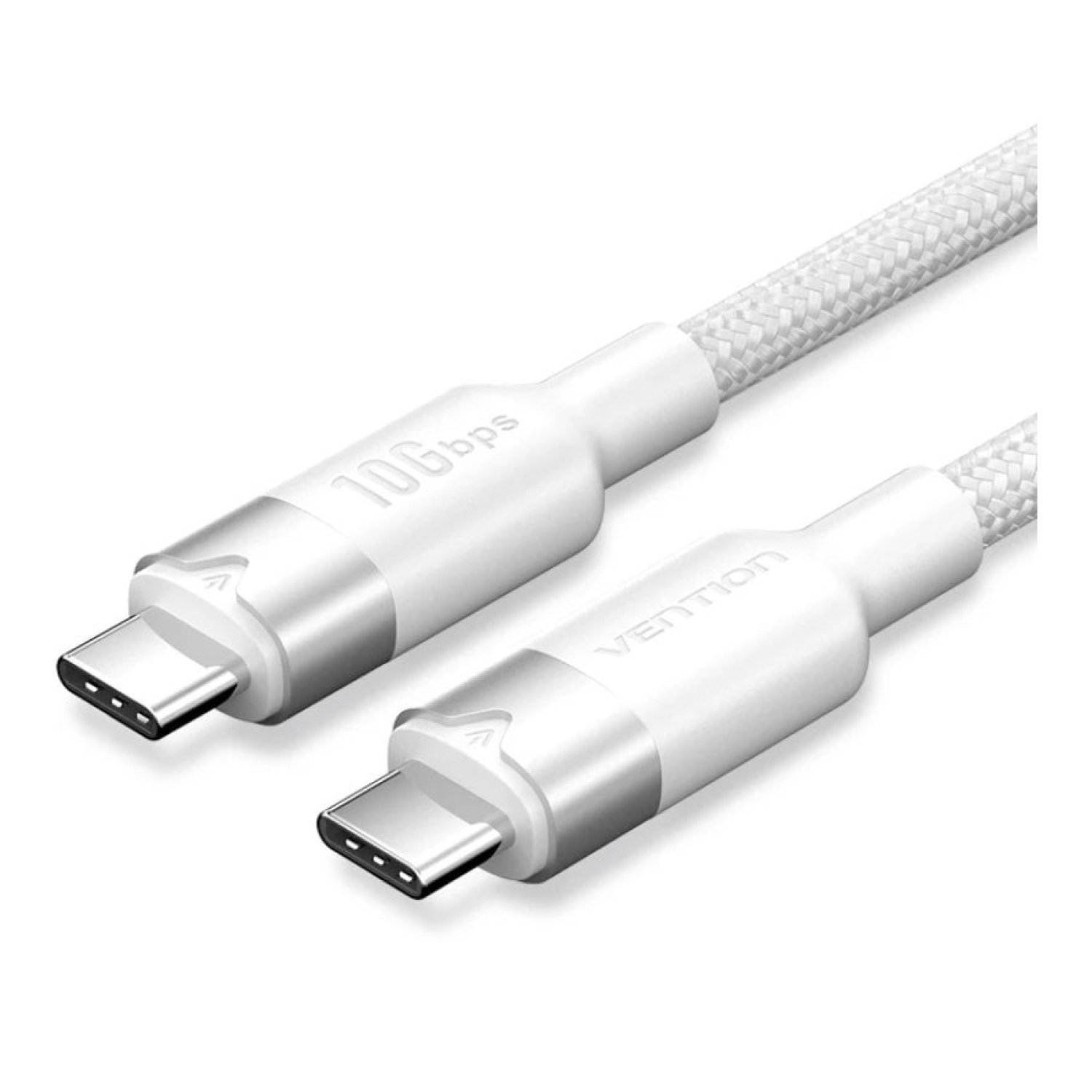 Vention Cable USB-C 3.2 · 5A · 100W · 10Gbps · 50cm · Blanco