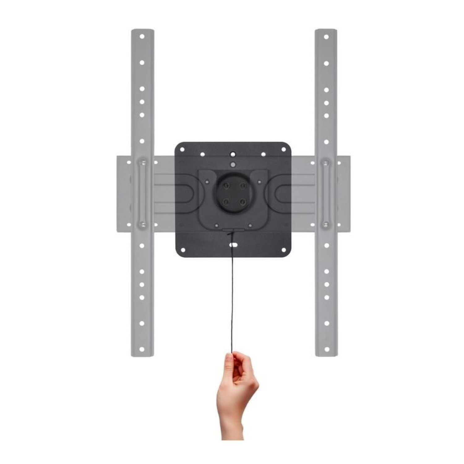 TooQ LP3780F-R · Soporte Pared Giratorio Inclinable · 37-80" · Hasta 50kg