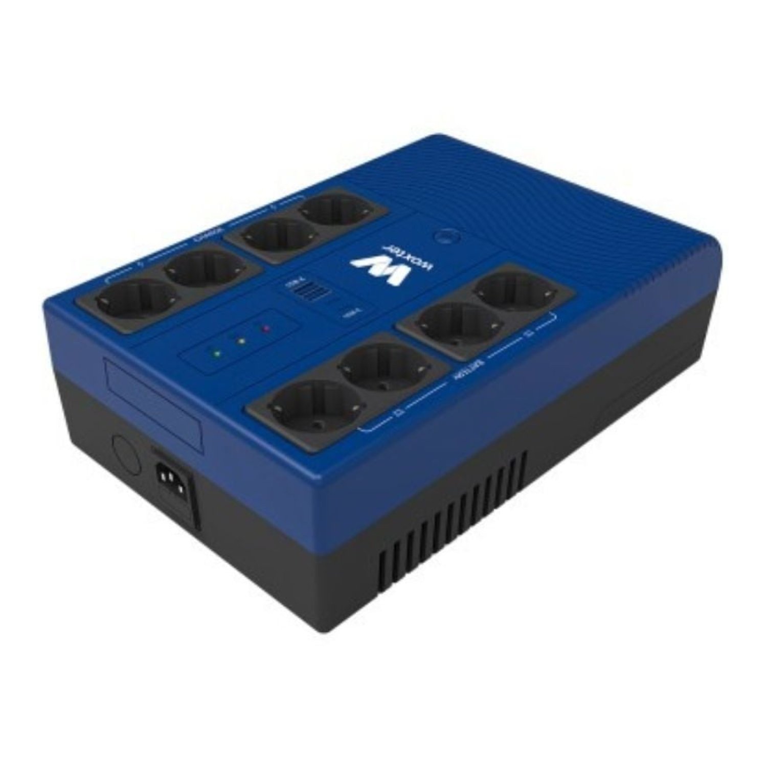 Woxter Multibase UPS · 1200VA · 720W · 8 Salidas · Torre