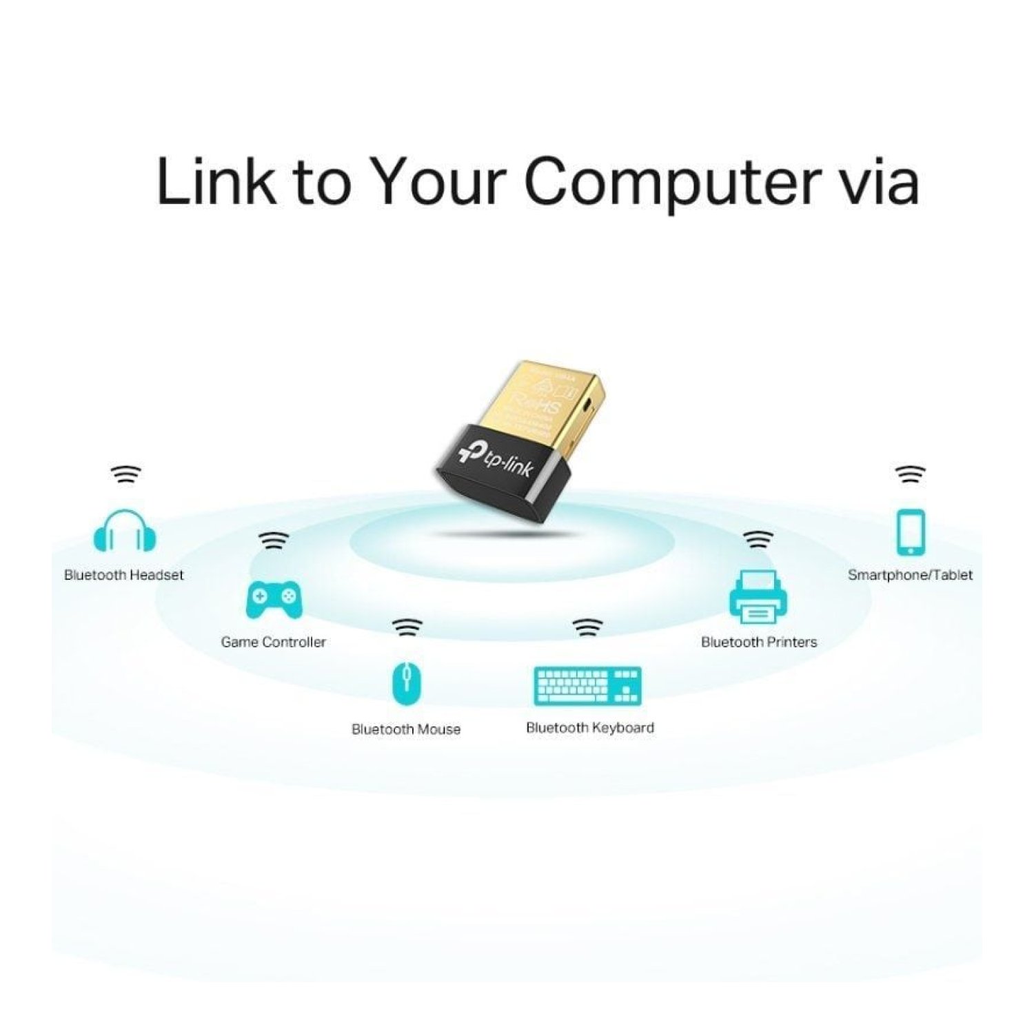 TP-Link UB4A · Adaptador Nano USB · Bluetooth 4.0
