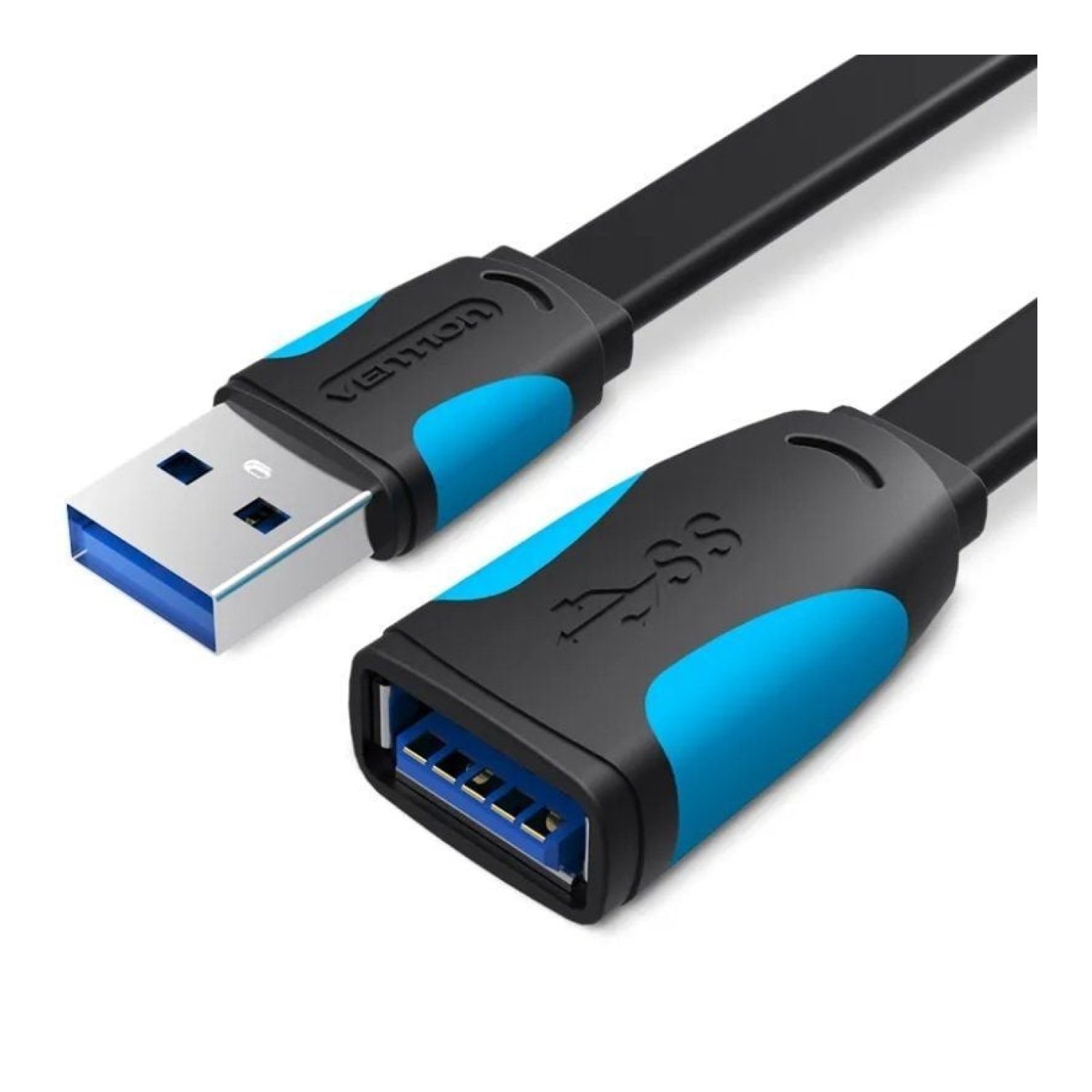 Vention Cable Alargador USB 3.0 · 3m · USB Macho-Hembra · 5Gbps · Negro