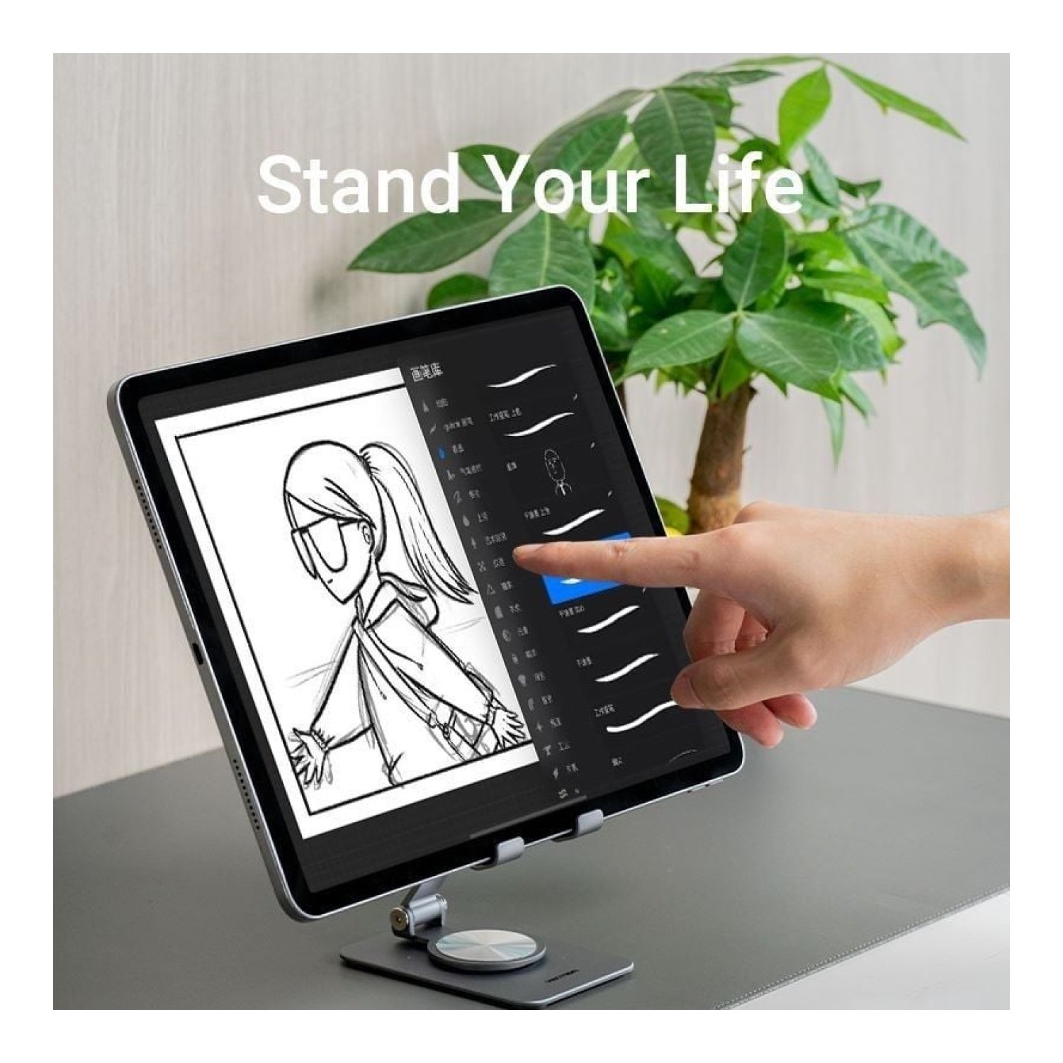 Vention · Soporte para Smartphone/Tablet · Plata