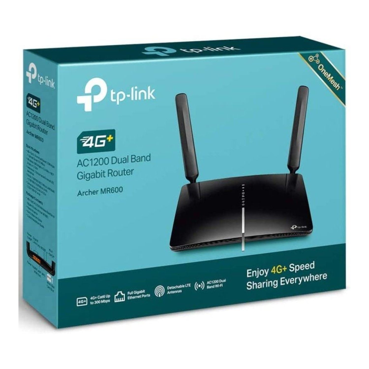 TP-Link Archer MR600 · Router 4G · 1200Mbps · WiFi 802.11ac · Dual Band 2.4GHz/5GHz