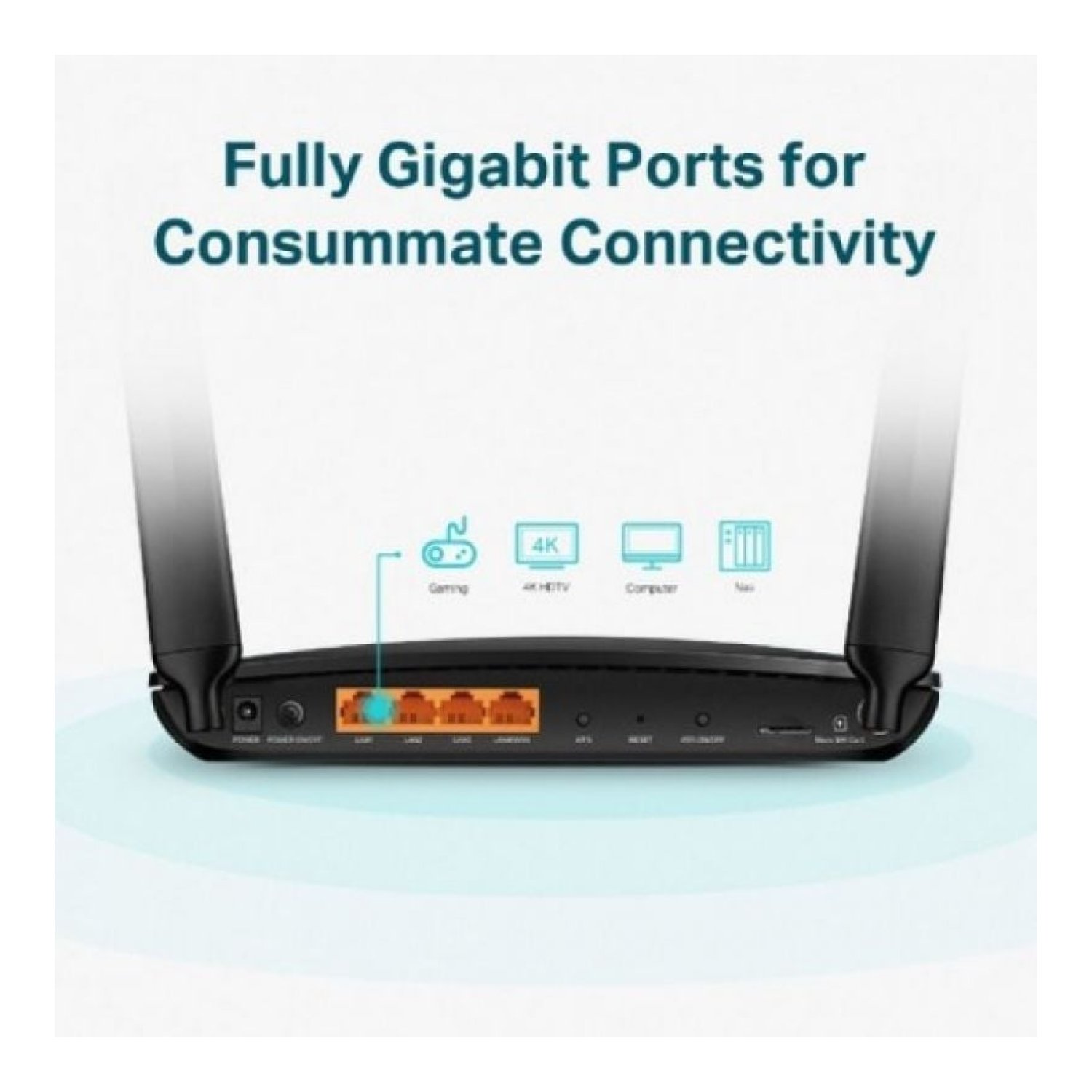 TP-Link Archer MR600 · Router 4G · 1200Mbps · WiFi 802.11ac · Dual Band 2.4GHz/5GHz