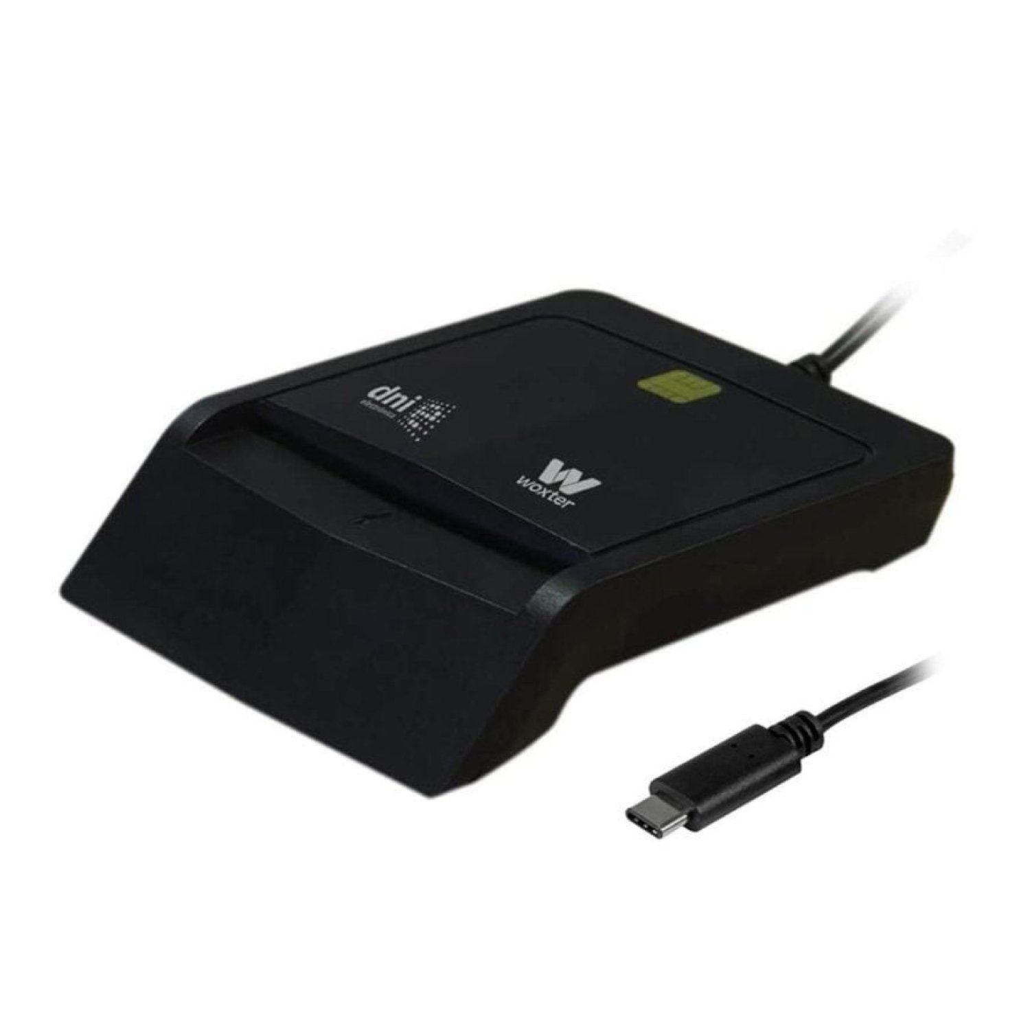 Woxter PE26-200 · Lector DNI y Tarjetas · USB Tipo-C · Negro