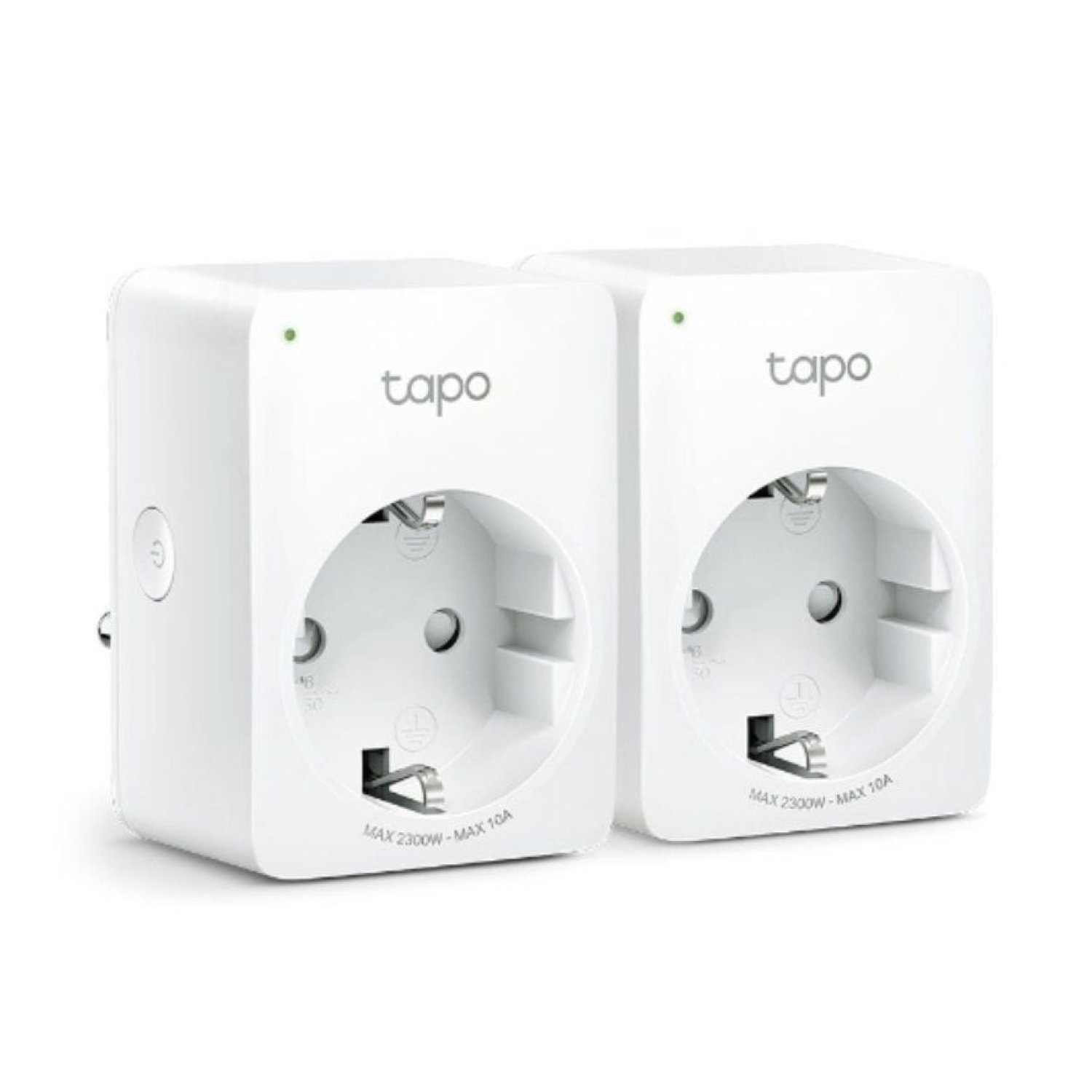 TP-Link Tapo P100 · Enchufe WiFi Inteligente · Pack 2 unidades