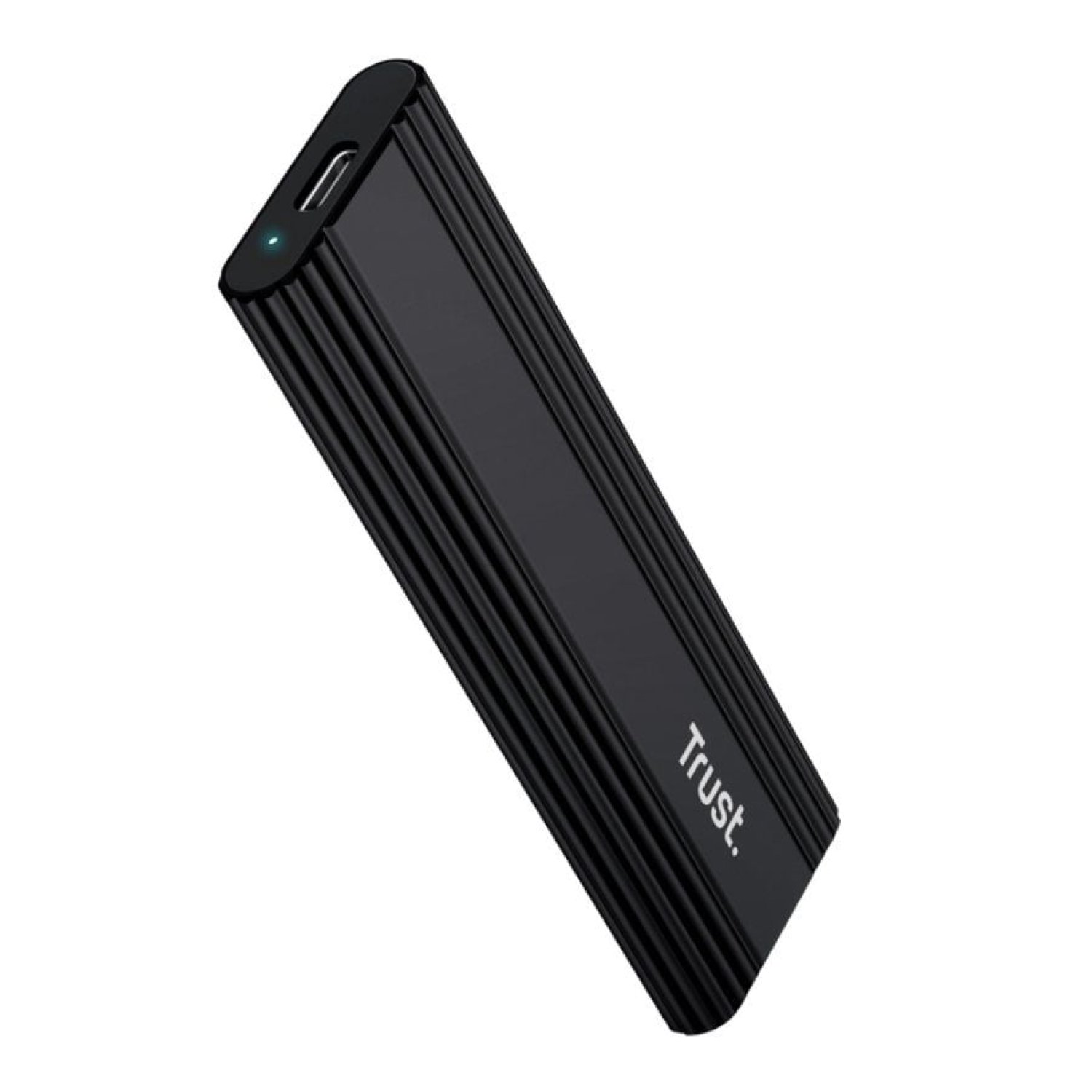 Trust · Caja Externa SSD M.2 · USB 3.2 Gen2 · Sin tornillos