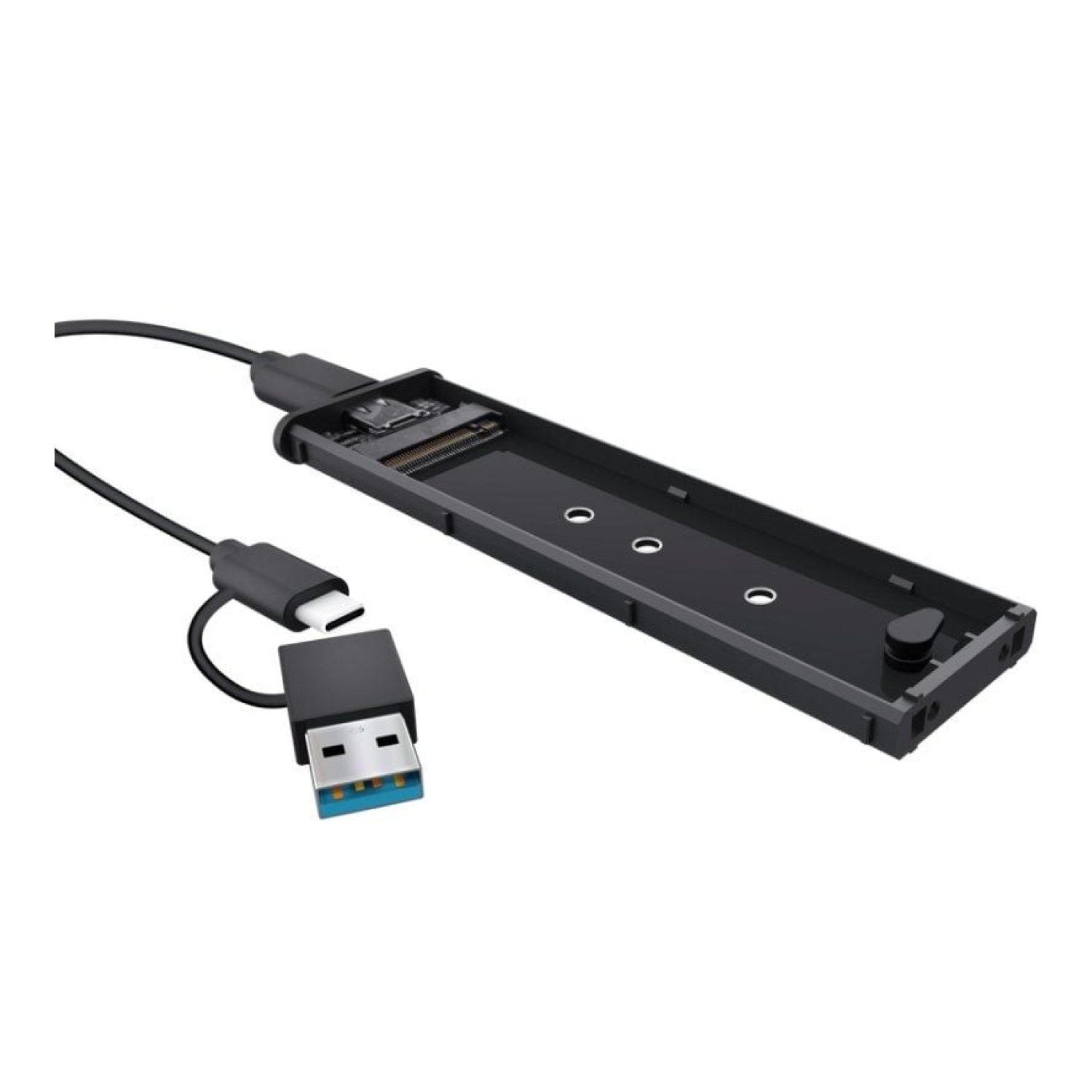 Trust · Caja Externa SSD M.2 · USB 3.2 Gen2 · Sin tornillos