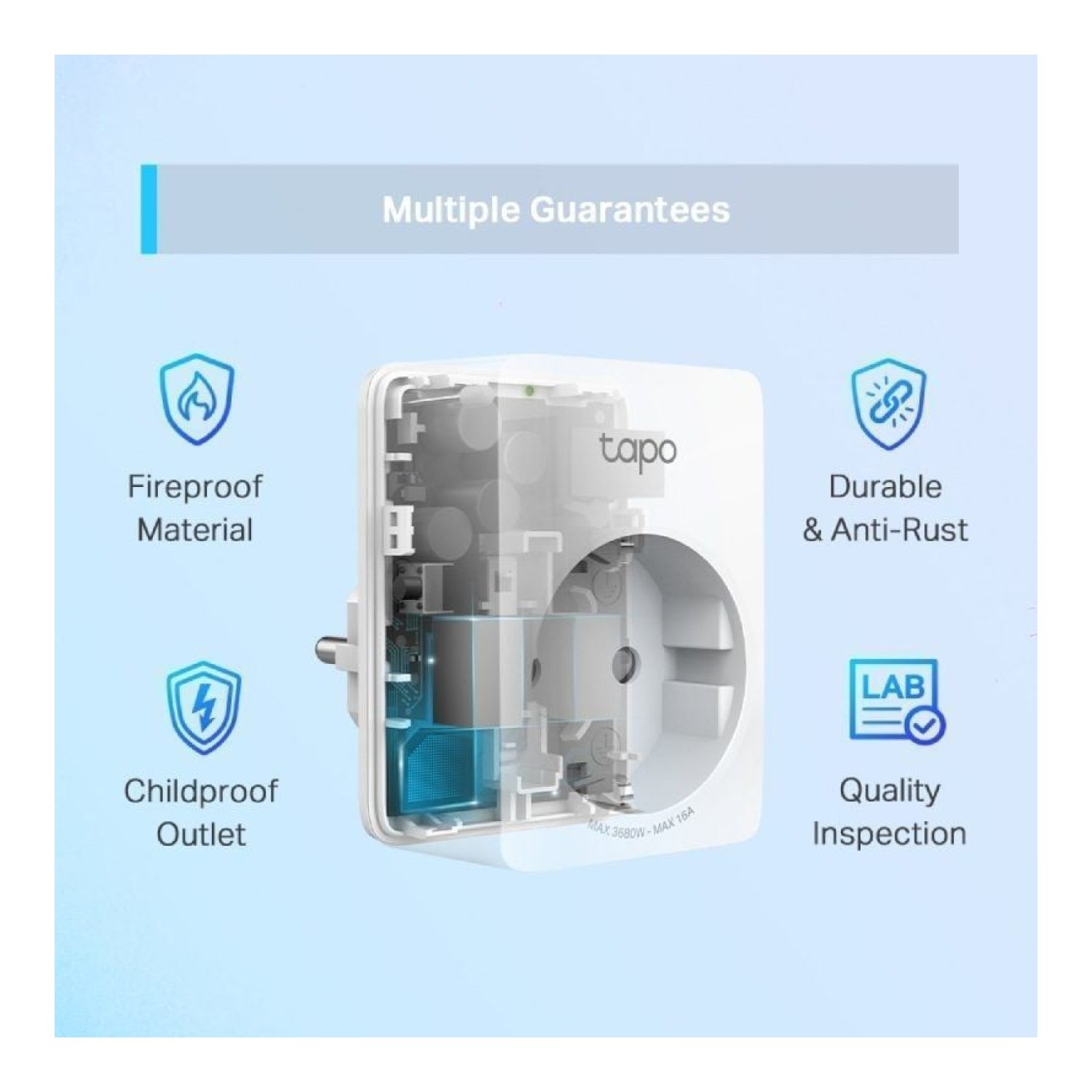 TP-Link Tapo P110 · Enchufe WiFi Inteligente · Control Remoto · Monitoreo Energía