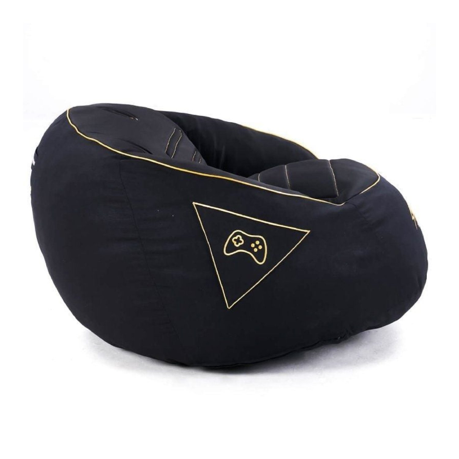 Woxter Stinger Gaming · Puff con Relleno · Negro y Dorado