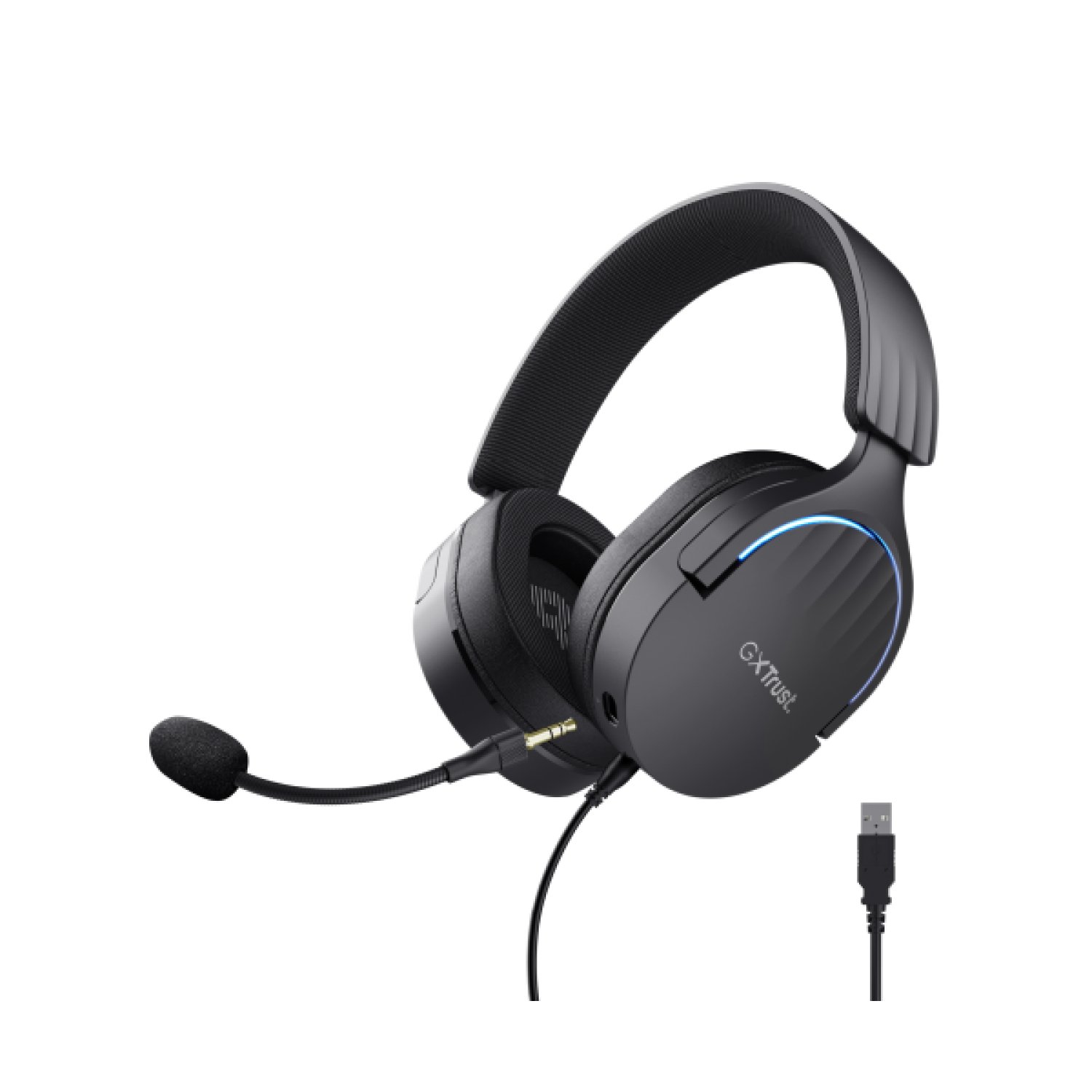 Trust Gaming GXT 490 Fayzo · Auriculares Gaming · USB 2.0 · Micrófono Integrado