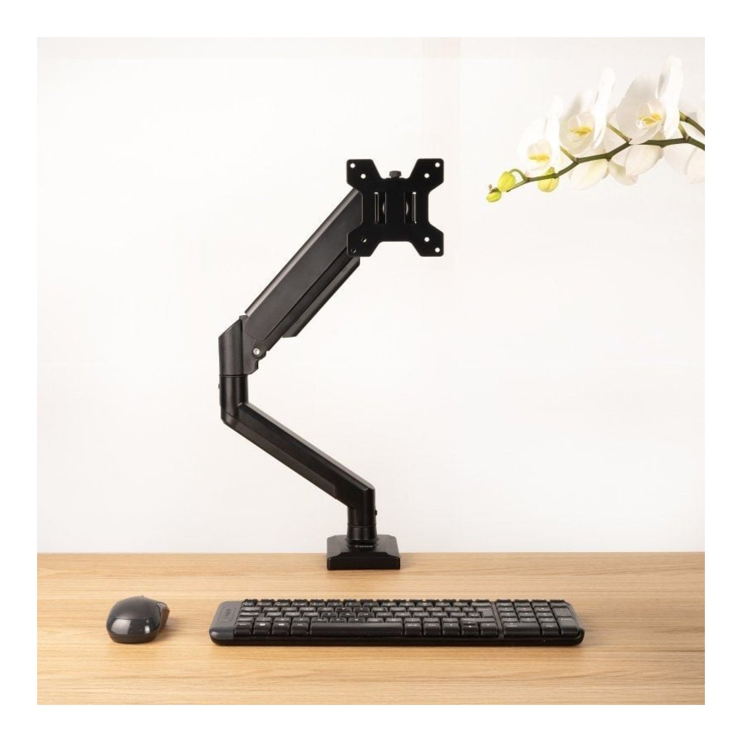 TooQ Soporte de Mesa para Monitor · hasta 10kg · Altura Ajustable