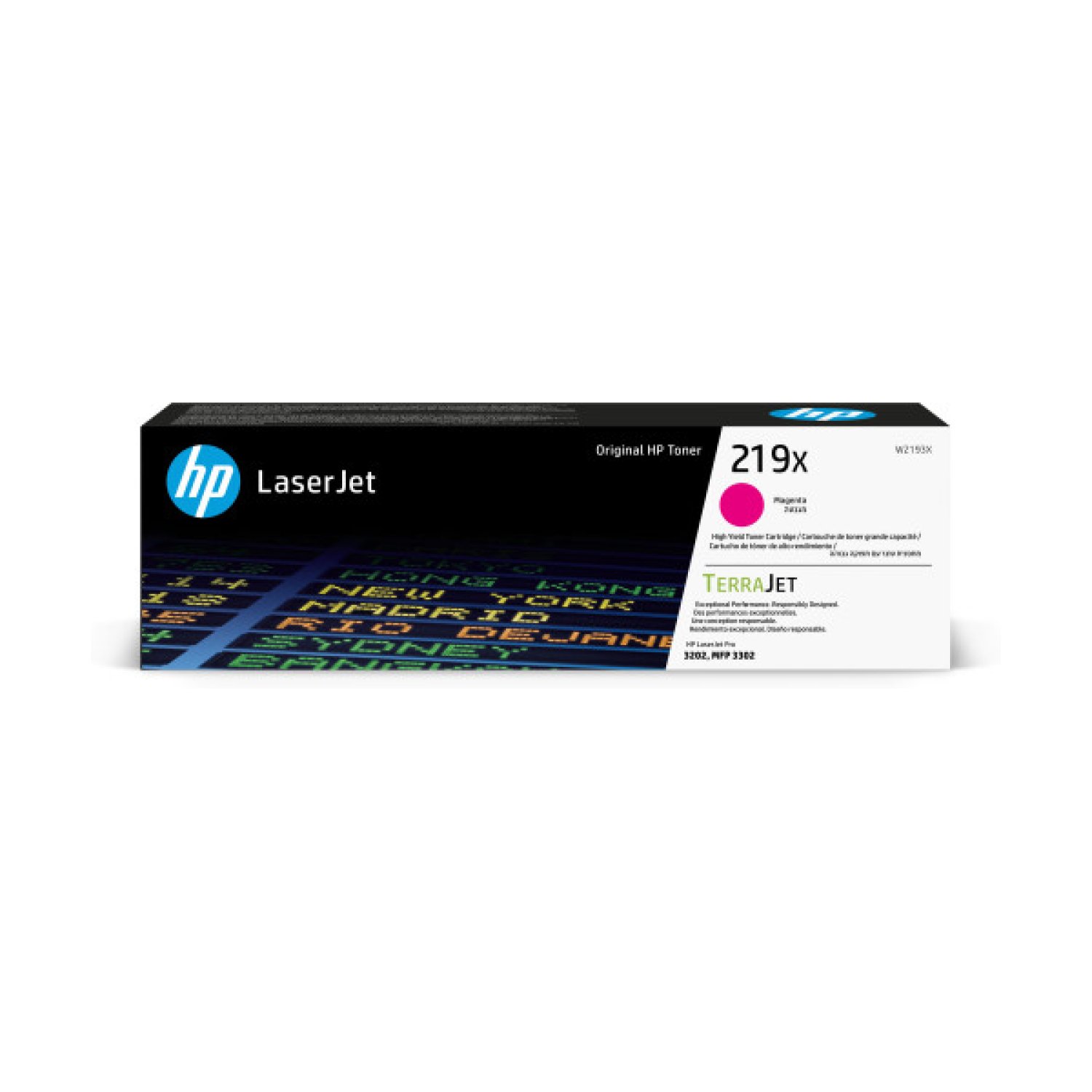 HP Tóner nº219X XL · Alta Capacidad · Magenta