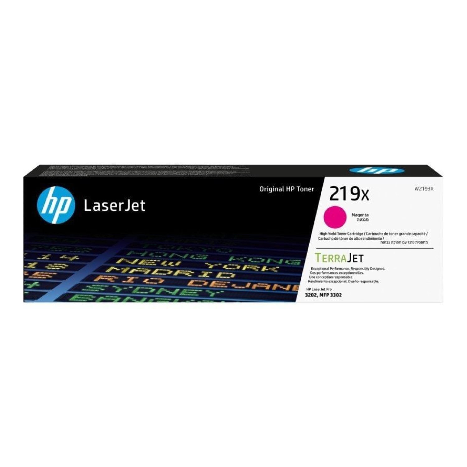 HP Tóner nº219X XL · Alta Capacidad · Magenta