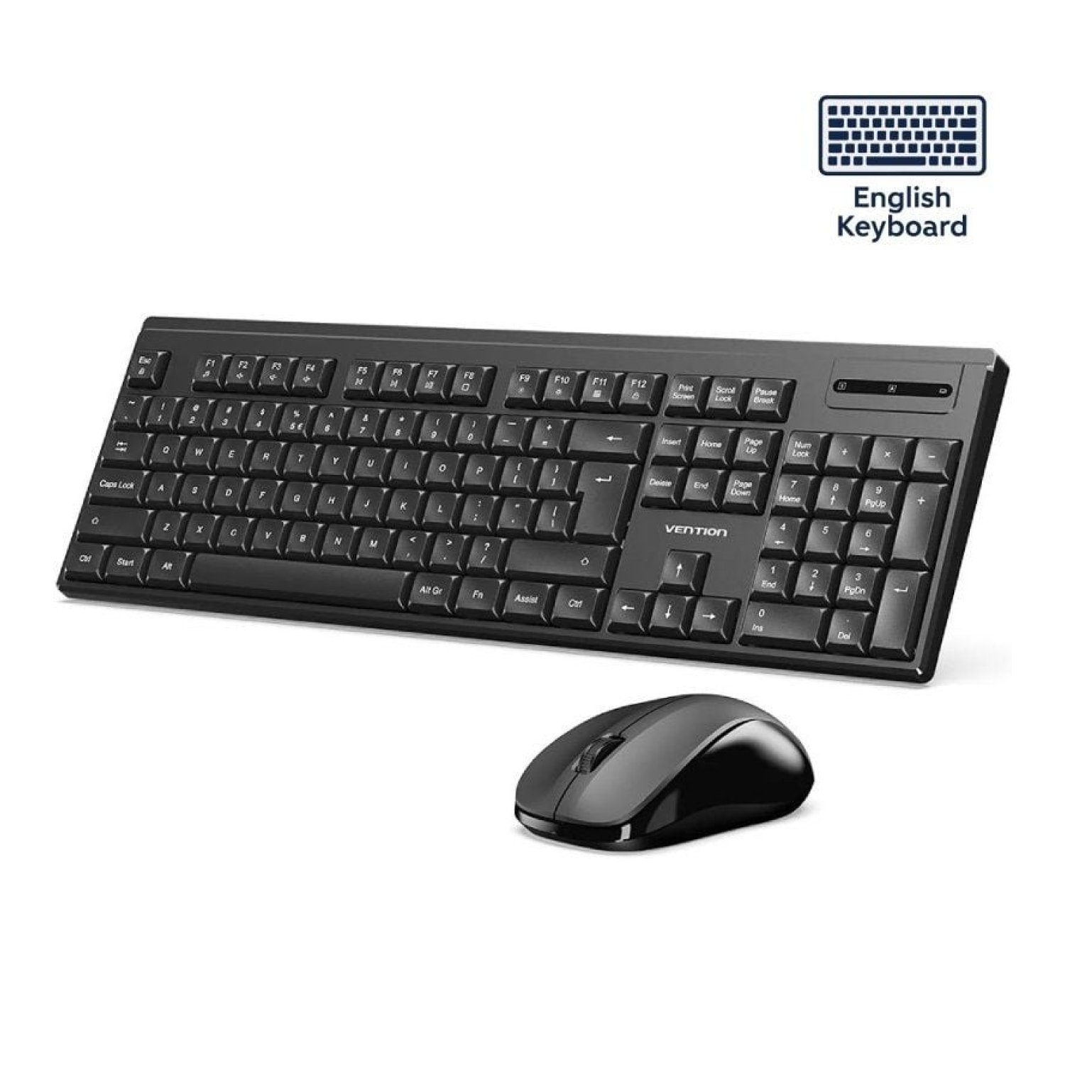 Vention · Combo Teclado y Ratón Inalámbrico · Inglés