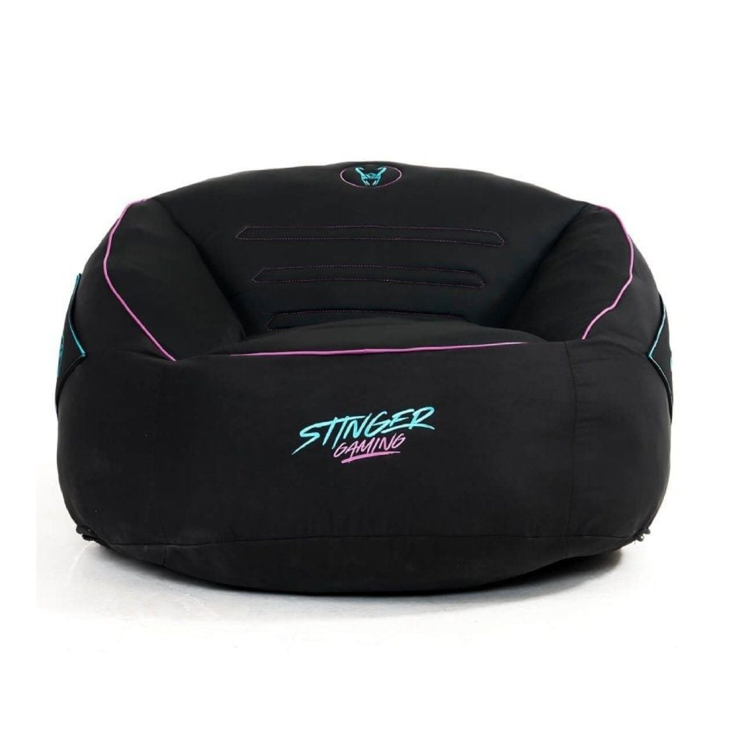 Woxter Stinger Gaming · Puff con Relleno · Azul y Negro
