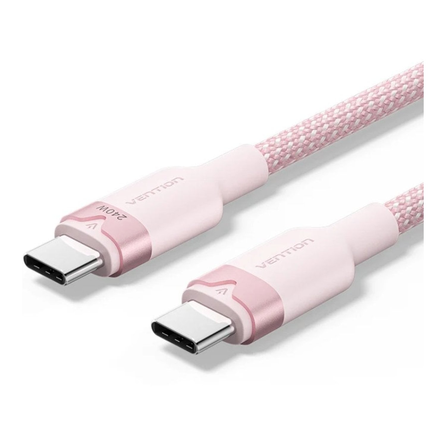 Vention Cable USB-C · 2m · 5A 240W · 480Mbps · Rosa