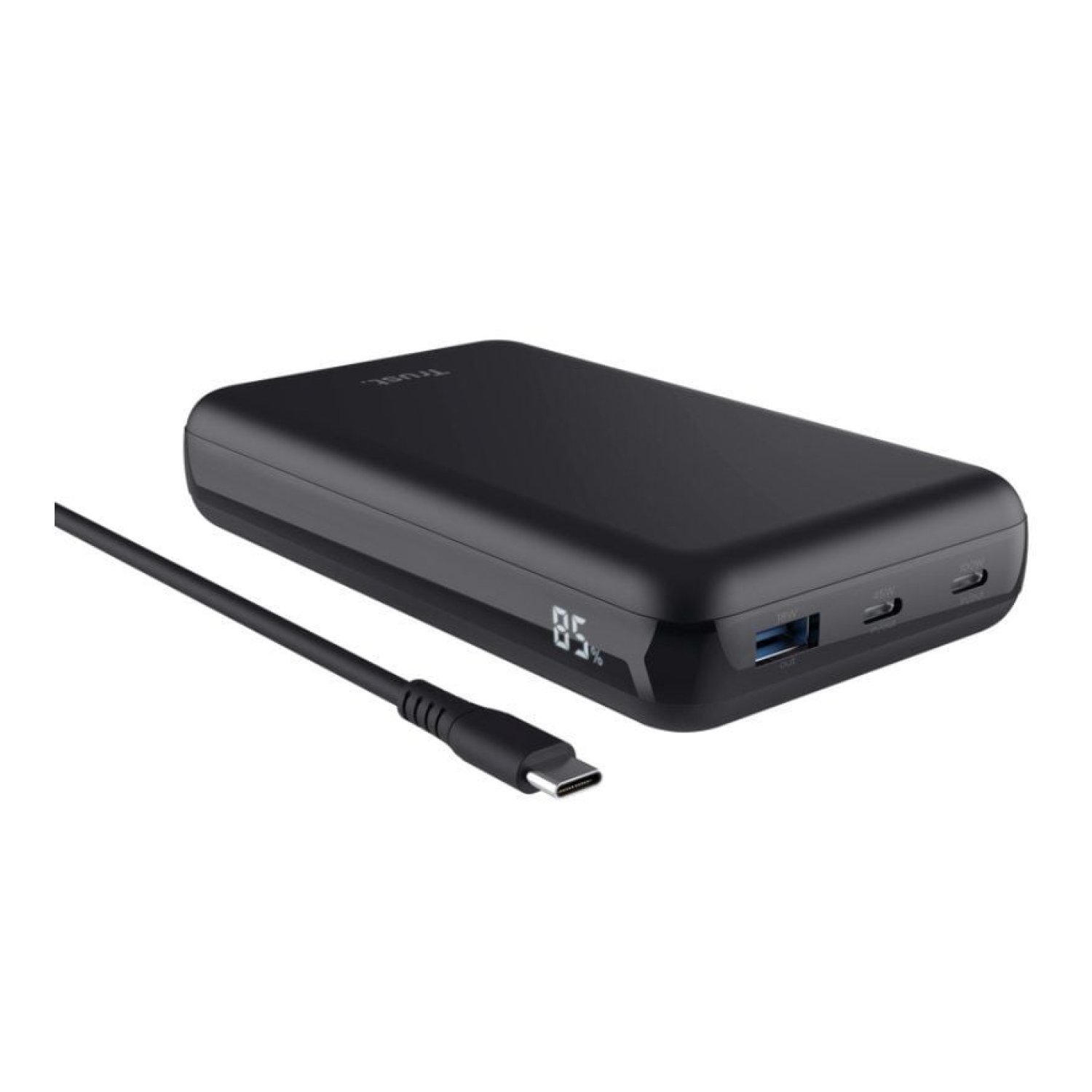 Trust Laro · Powerbank 20000mAh · 100W · Compatible Portátiles · Negro