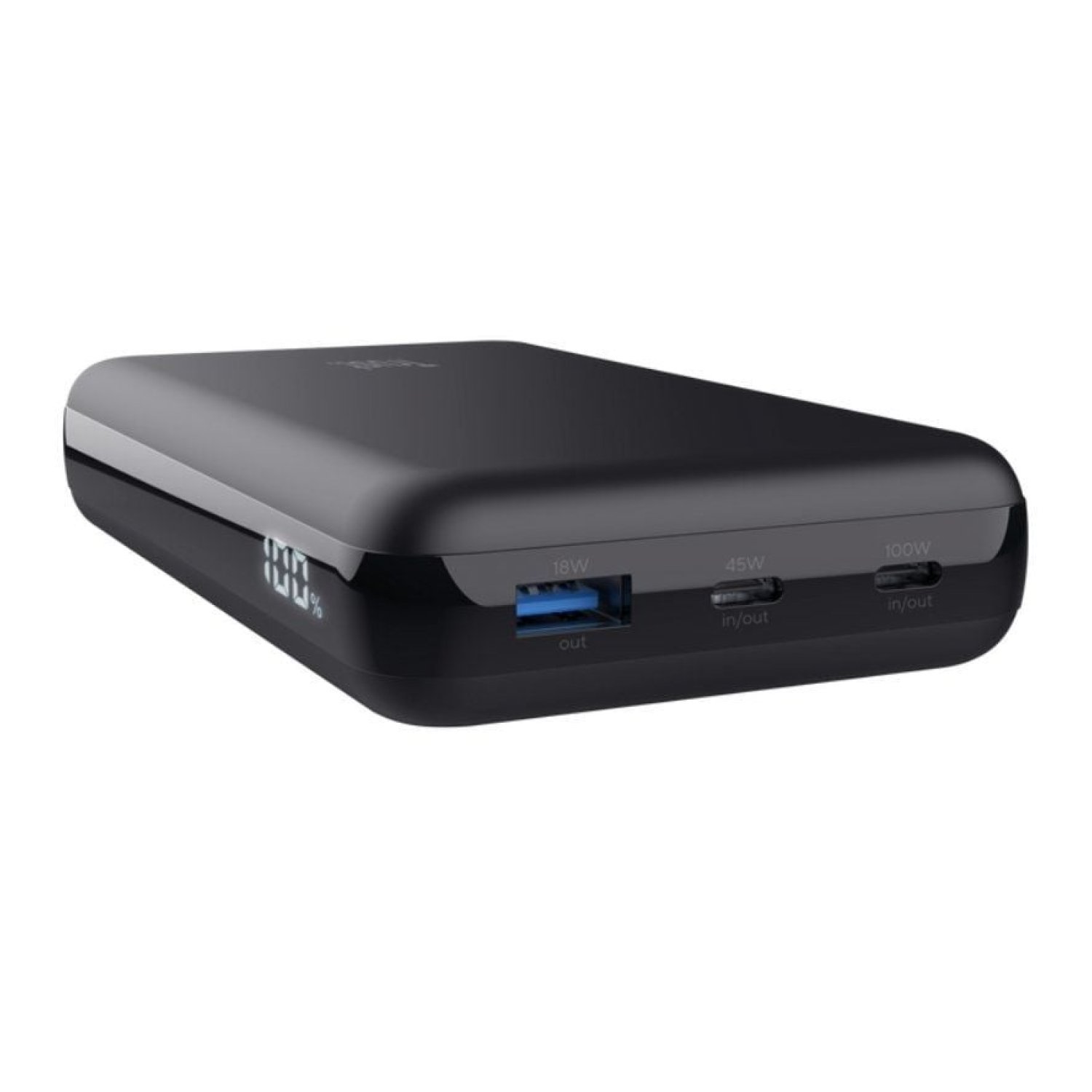 Trust Laro · Powerbank 20000mAh · 100W · Compatible Portátiles · Negro