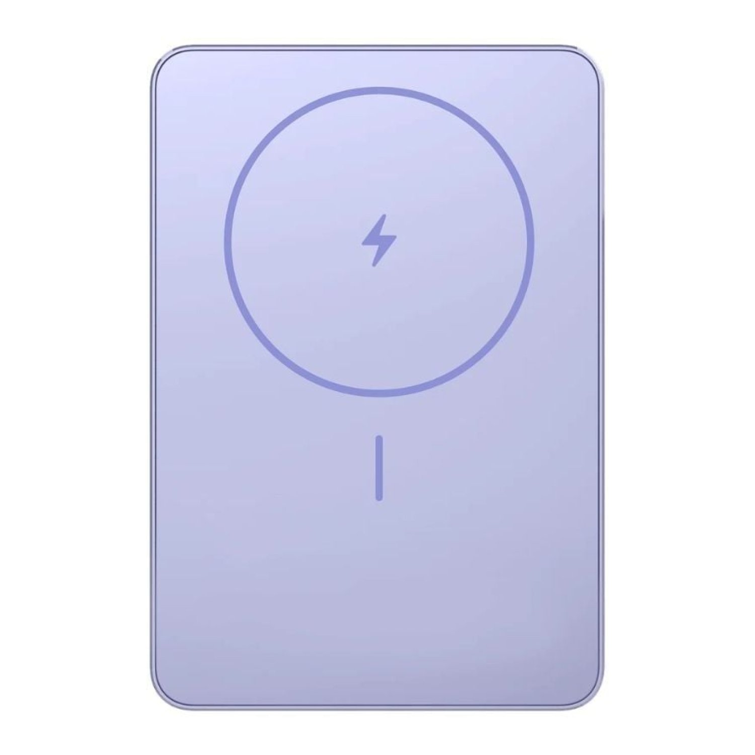 Xiaomi Powerbank 5000mAh · Super Slim Magnético · Wireless · Púrpura · Cable USB-C