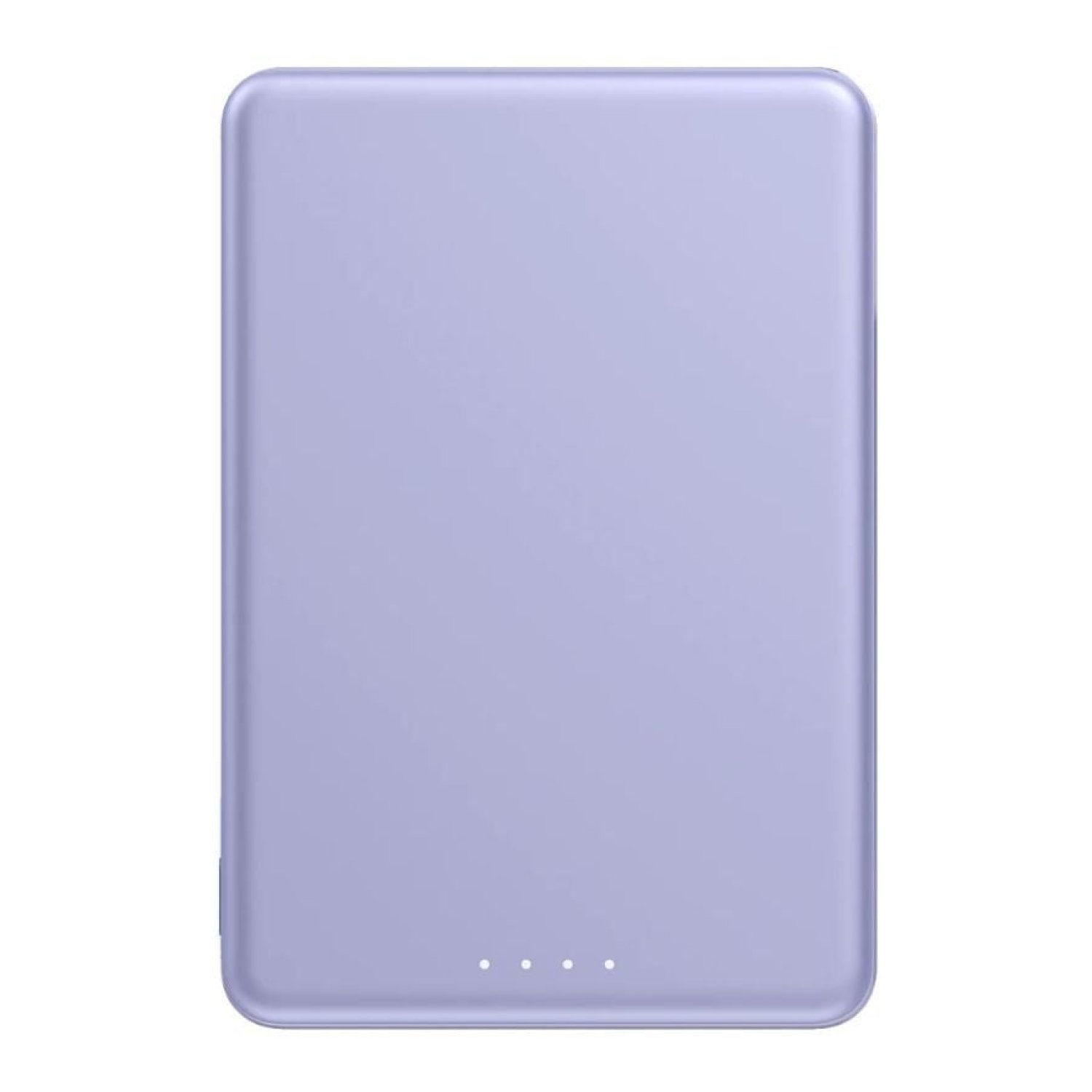 Xiaomi Powerbank 5000mAh · Super Slim Magnético · Wireless · Púrpura · Cable USB-C