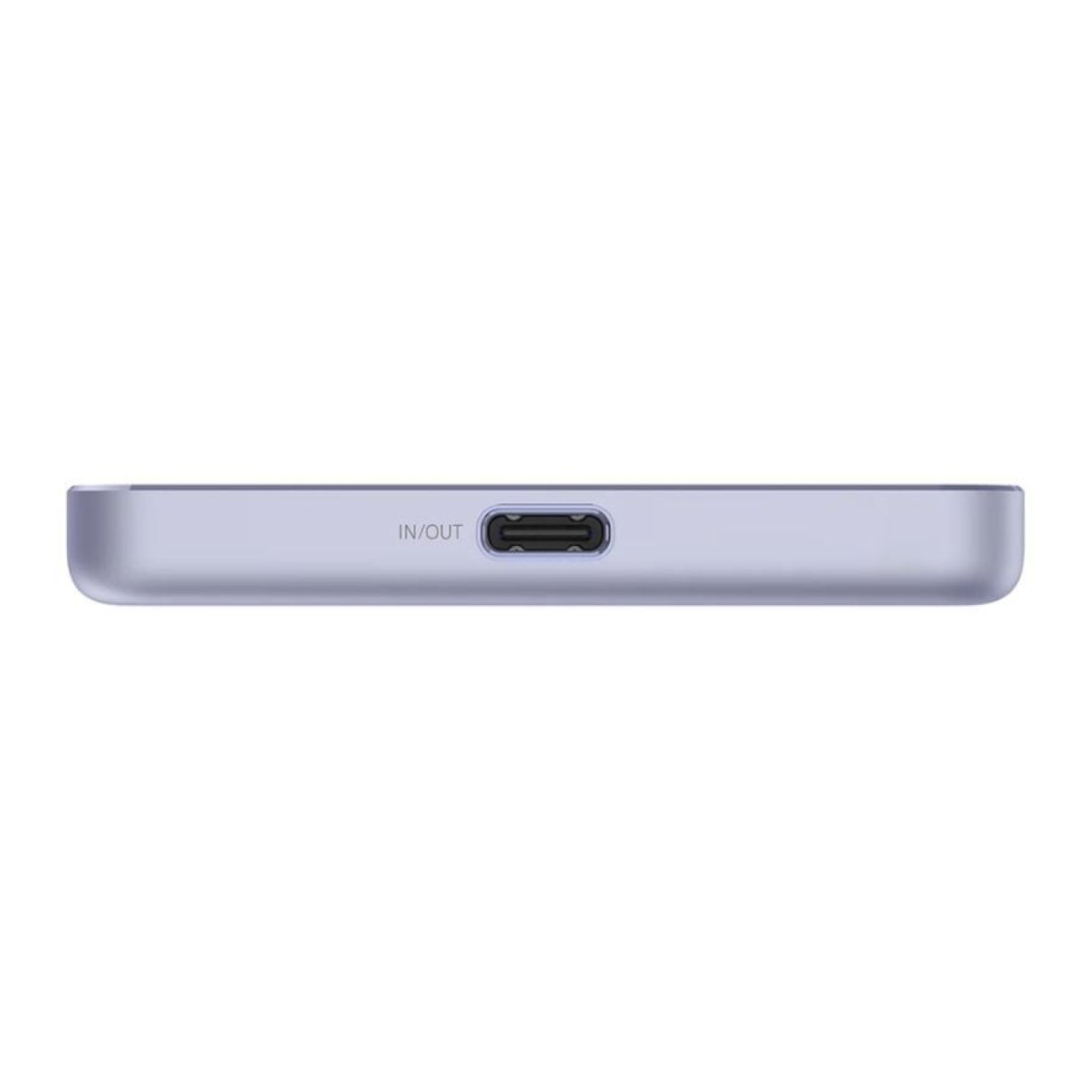 Xiaomi Powerbank 5000mAh · Super Slim Magnético · Wireless · Púrpura · Cable USB-C
