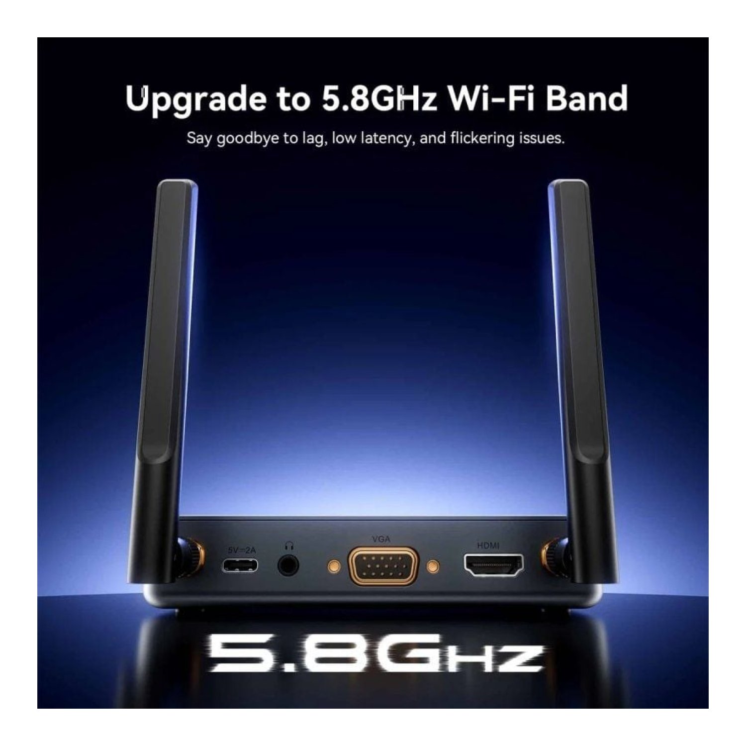 Vention ADTH0 · Adaptador HDMI Inalámbrico · Transmisión de Vídeo Wireless