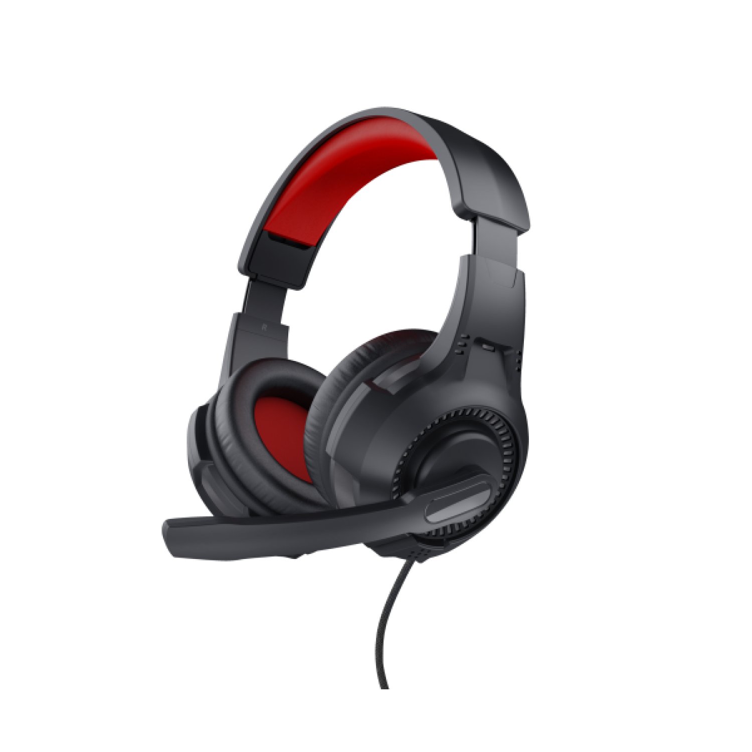 Trust Gaming · Auriculares Gaming · Jack 3.5 · Micrófono Integrado · Rojo y Negro