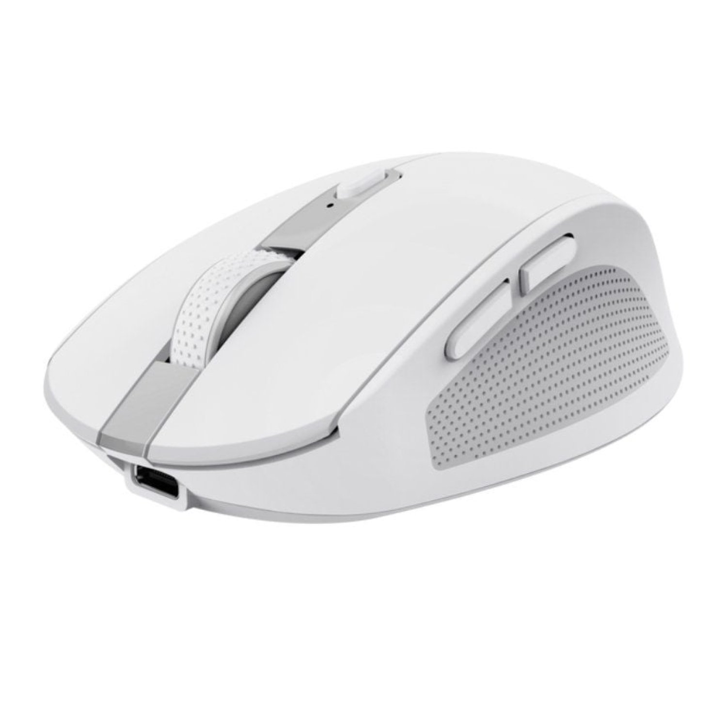 Trust Ozaa Compact Wireless · Ratón Inalámbrico · 3200 DPI · Batería Recargable · Blanco