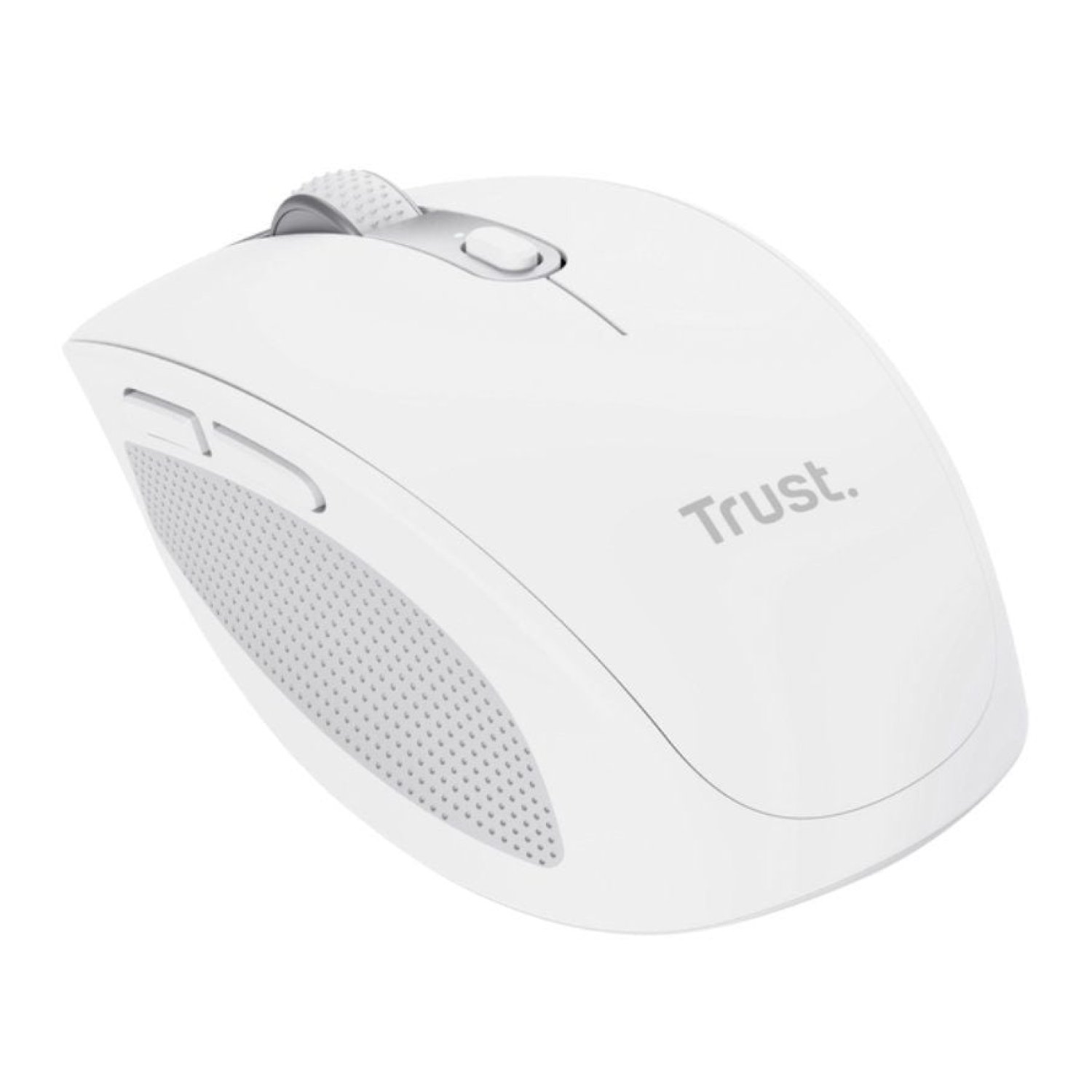 Trust Ozaa Compact Wireless · Ratón Inalámbrico · 3200 DPI · Batería Recargable · Blanco