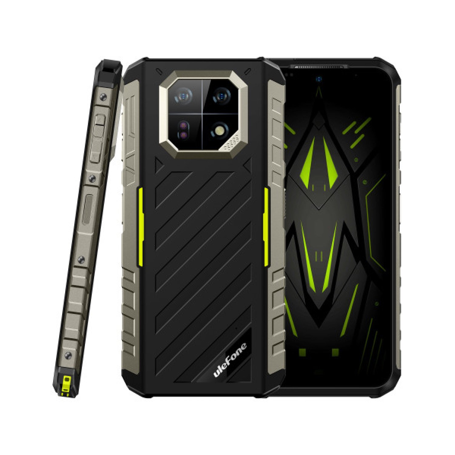 Ulefone Armor 22 · Smartphone Rugerizado · 6,58" · 8GB · 128GB · Negro y Verde