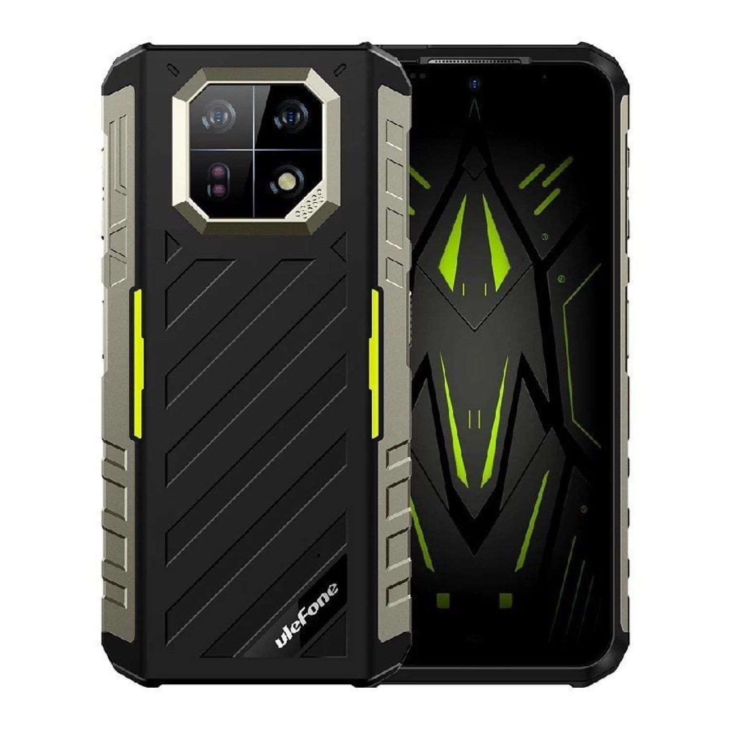 Ulefone Armor 22 · Smartphone Rugerizado · 6,58" · 8GB · 128GB · Negro y Verde