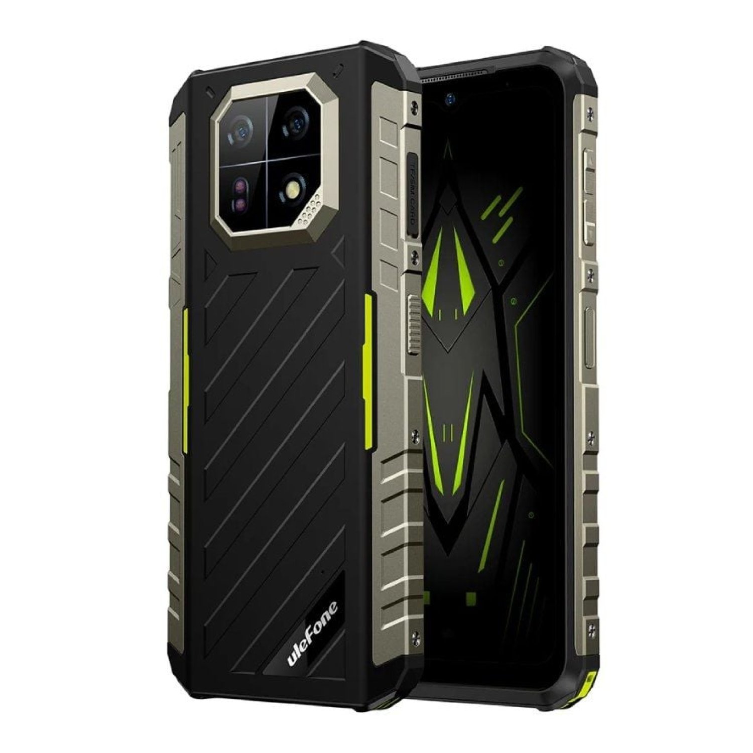 Ulefone Armor 22 · Smartphone Rugerizado · 6,58" · 8GB · 128GB · Negro y Verde