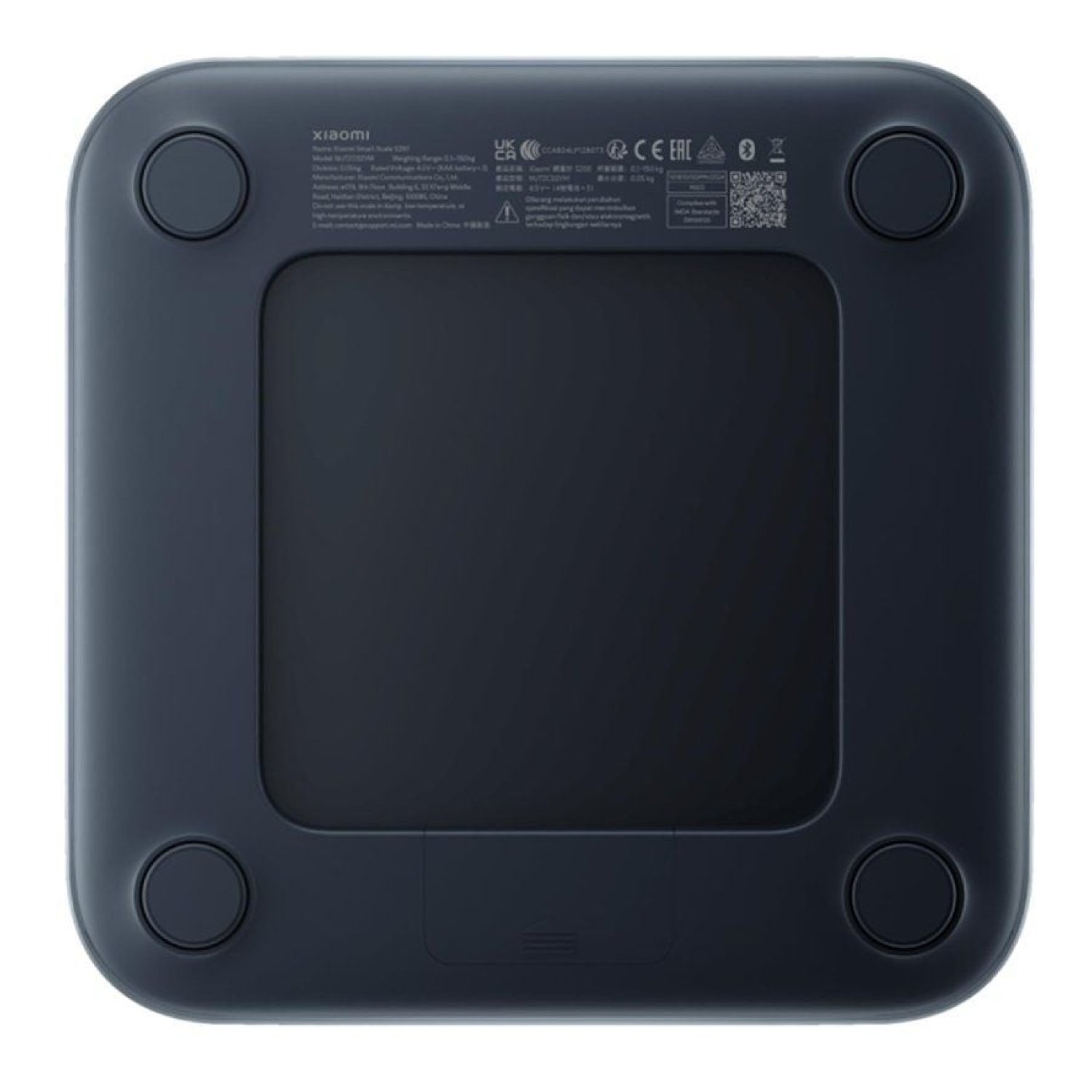 Báscula de Baño Xiaomi Smart Scale S200/ Hasta 150kg/ Gris