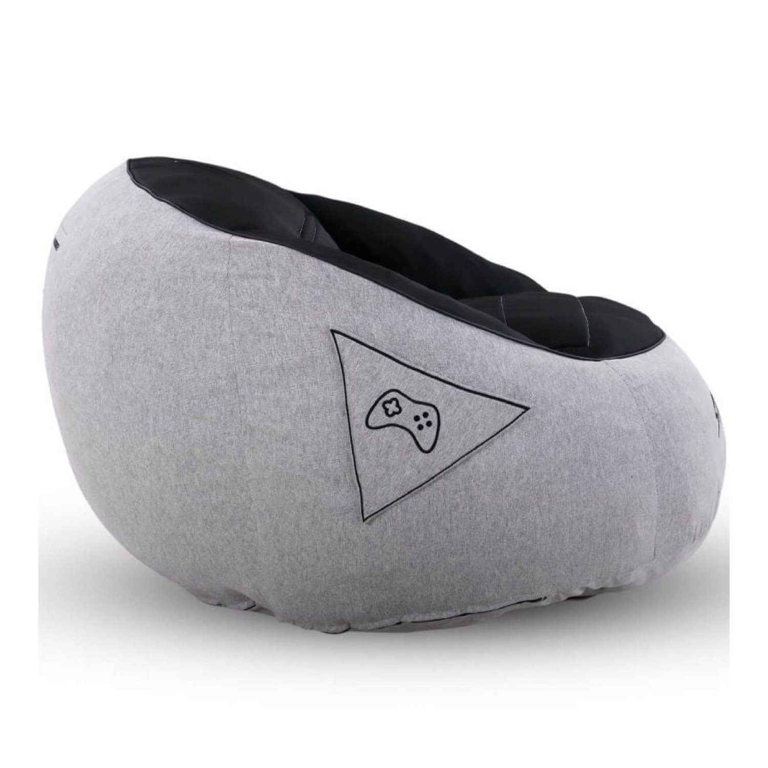 Woxter Stinger Gaming · Puff con Relleno · Gris y Negro