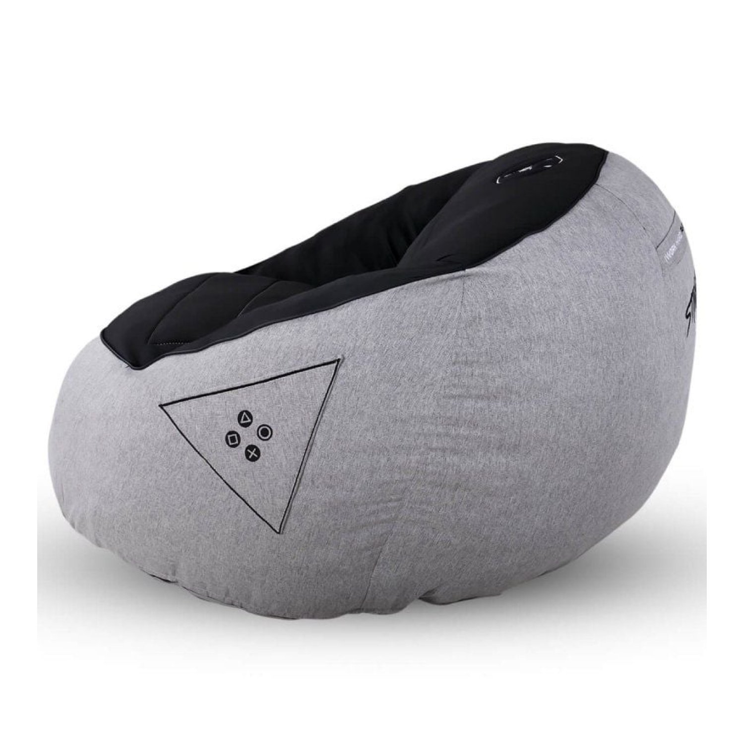 Woxter Stinger Gaming · Puff con Relleno · Gris y Negro