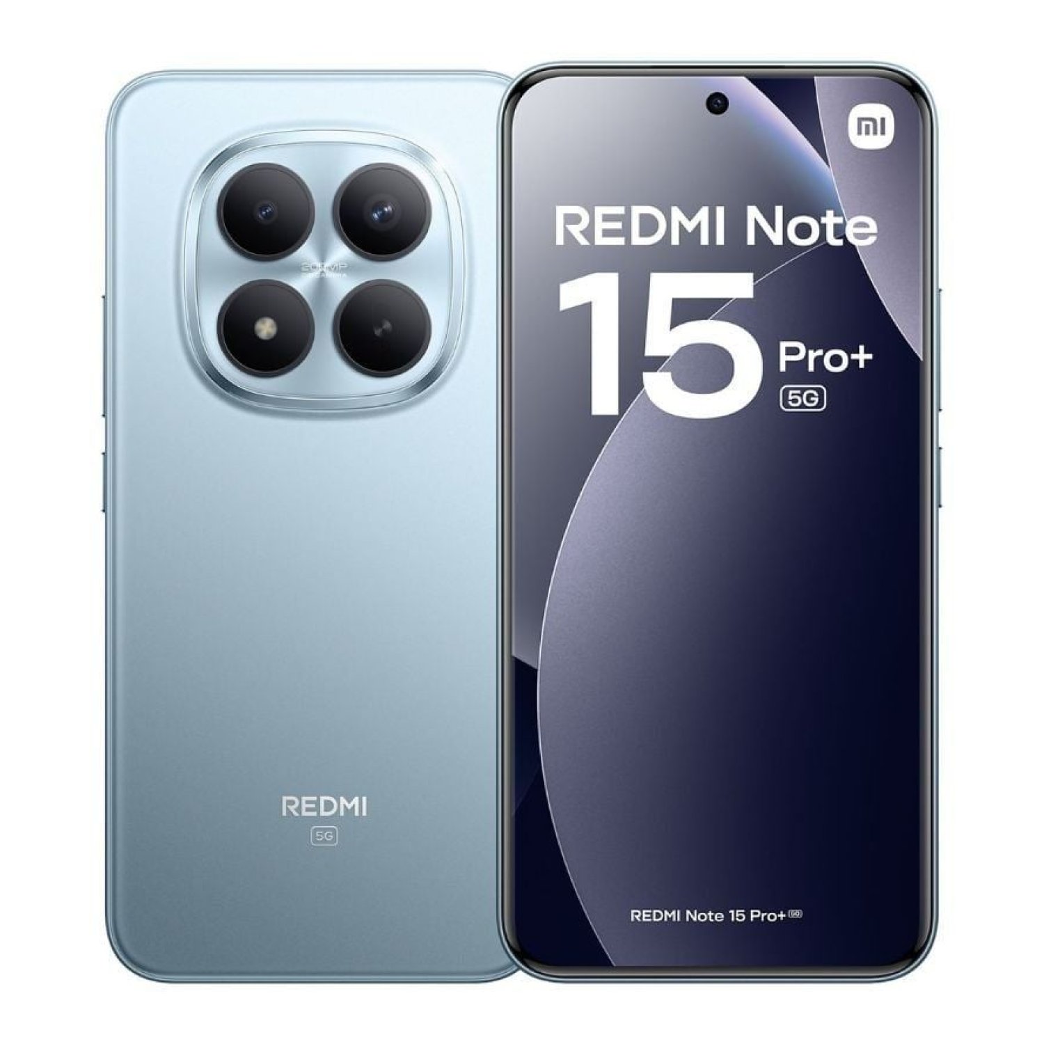Xiaomi Redmi Note 15 Pro Plus · 6,83" · 12GB RAM · 512GB · 5G · Azul Glaciar