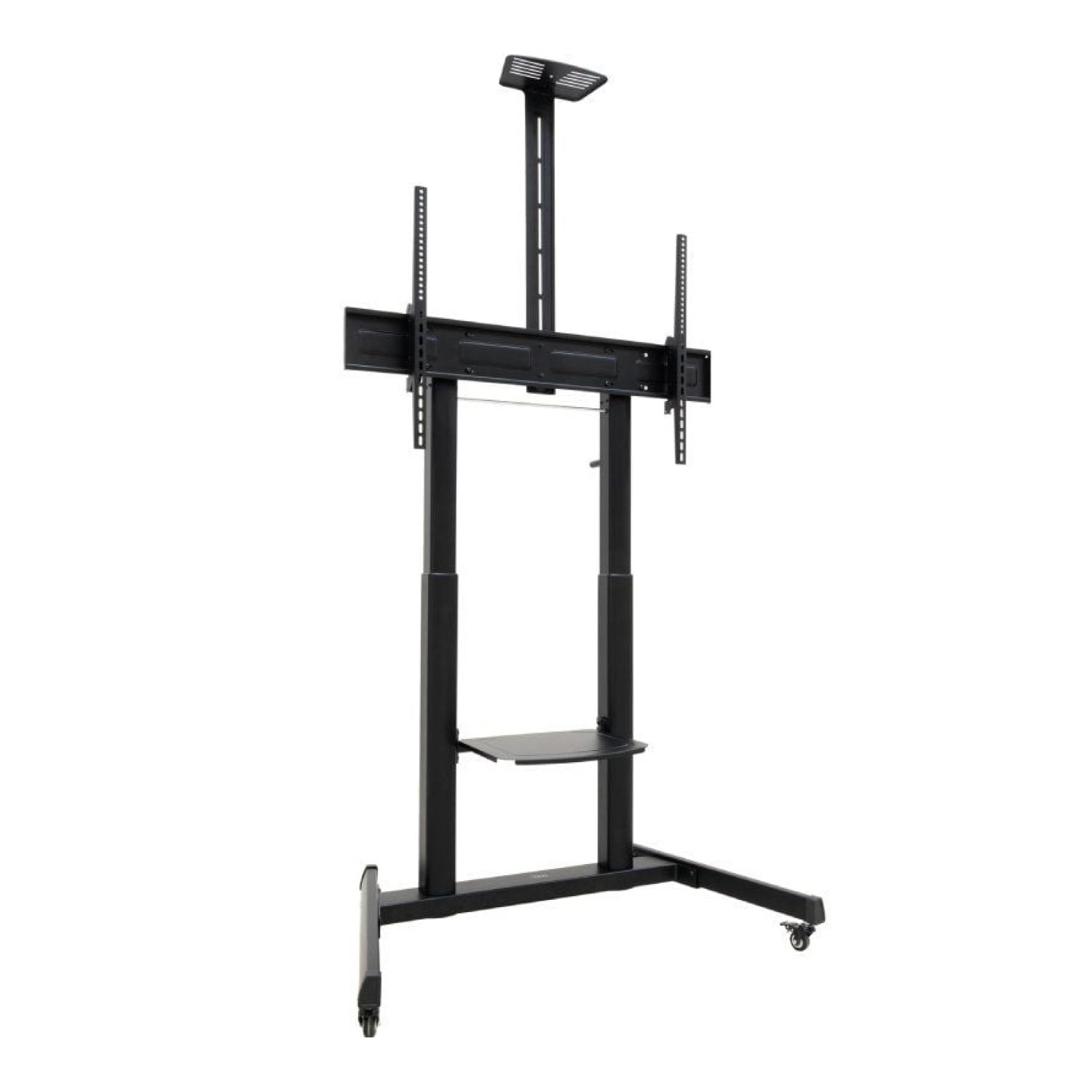 TooQ FS20406HM-B · Soporte Suelo Inclinable · 60-100" · Hasta 120kg · Con Ruedas