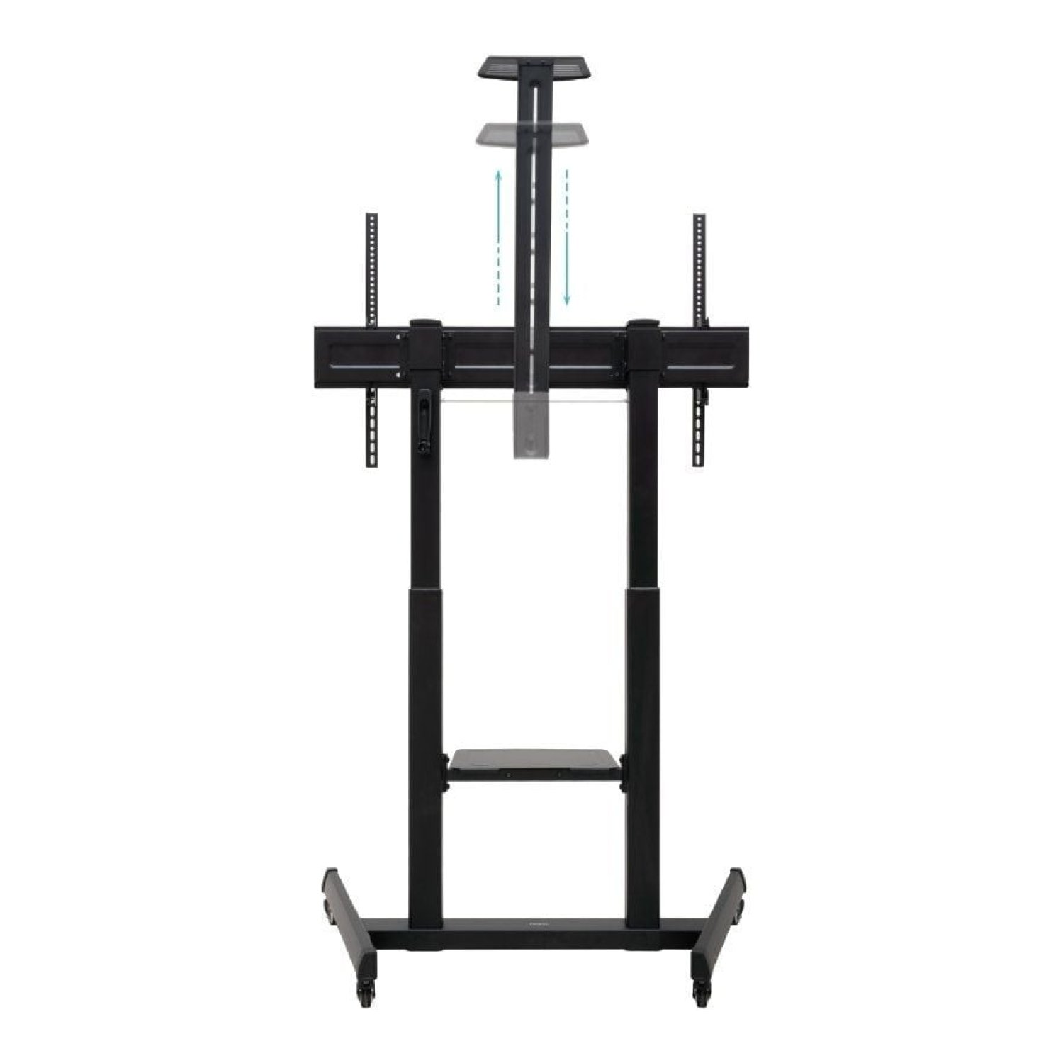 TooQ FS20406HM-B · Soporte Suelo Inclinable · 60-100" · Hasta 120kg · Con Ruedas
