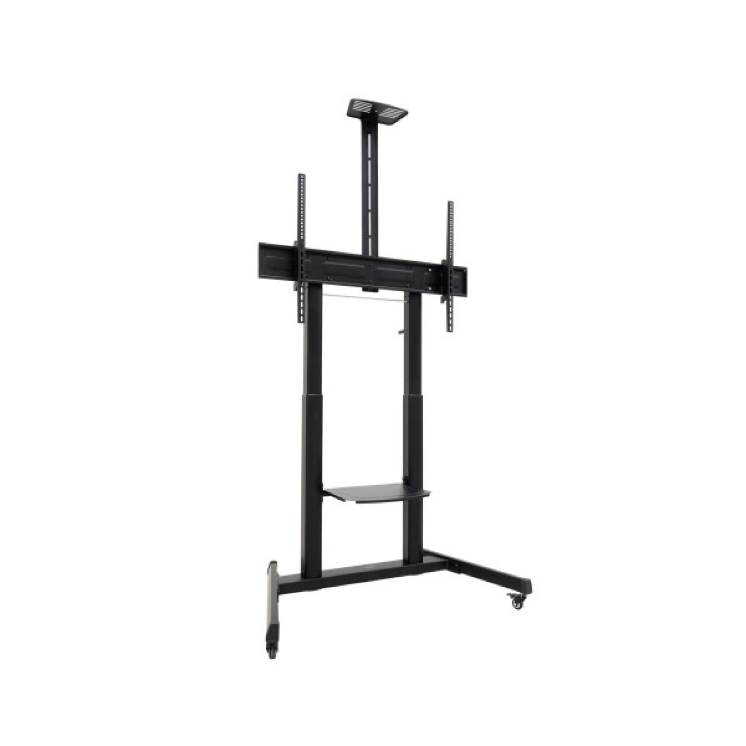 TooQ FS20406HM-B · Soporte Suelo Inclinable · 60-100" · Hasta 120kg · Con Ruedas