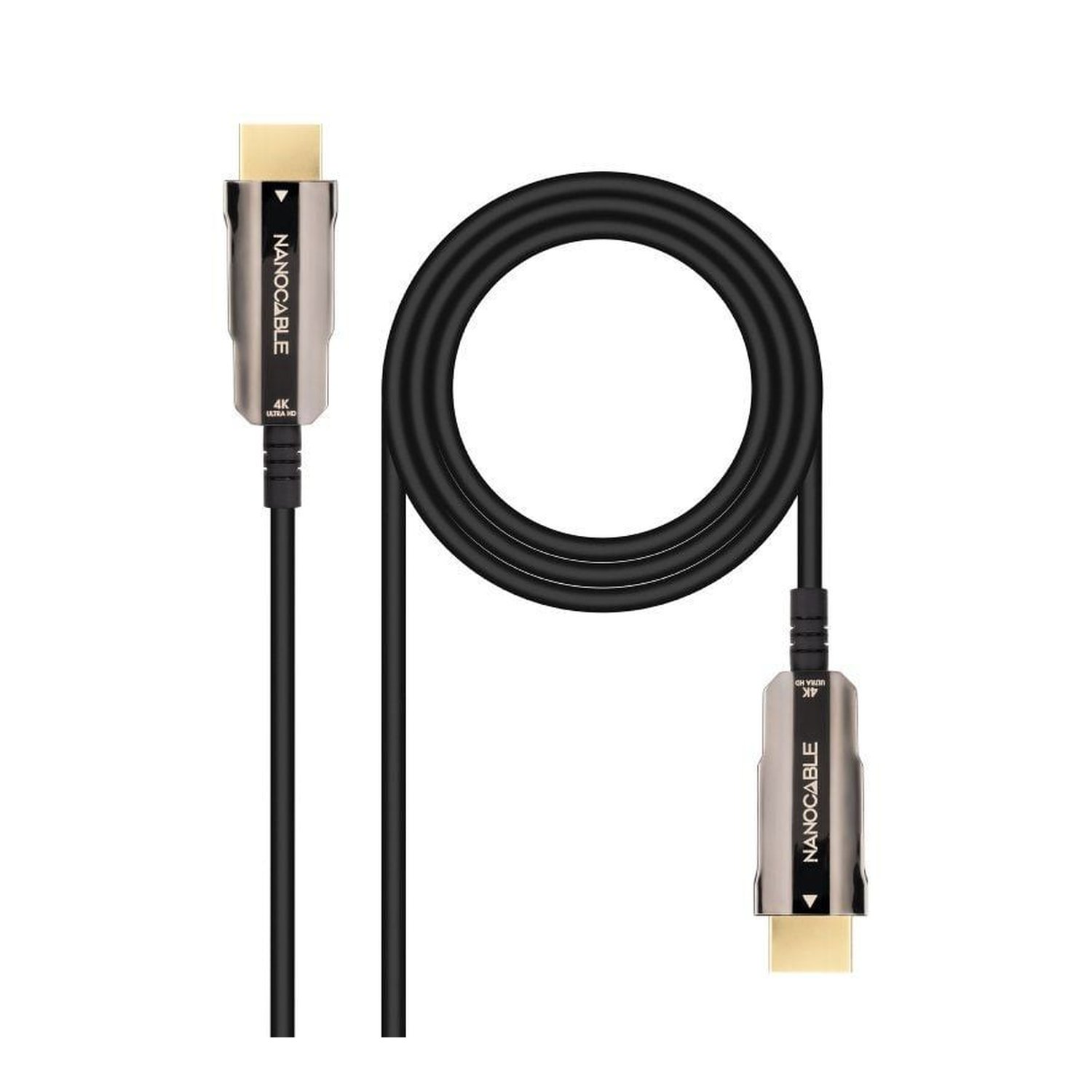 CABLE HDMI V2.0 AOC 4K@60HZ 18Gbps NEGRO 20 M