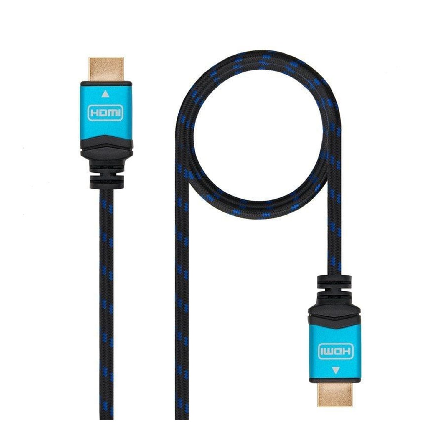 CABLE HDMI V2.0 4K@60Hz 18Gbps A/M-A/M NEGRO 0.5 M