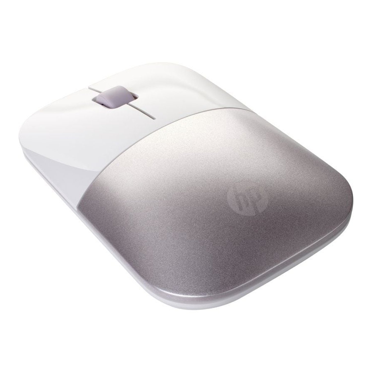Ratón Inalámbrico HP Z3700/ Hasta 1200 DPI/ Blanco y Rosa