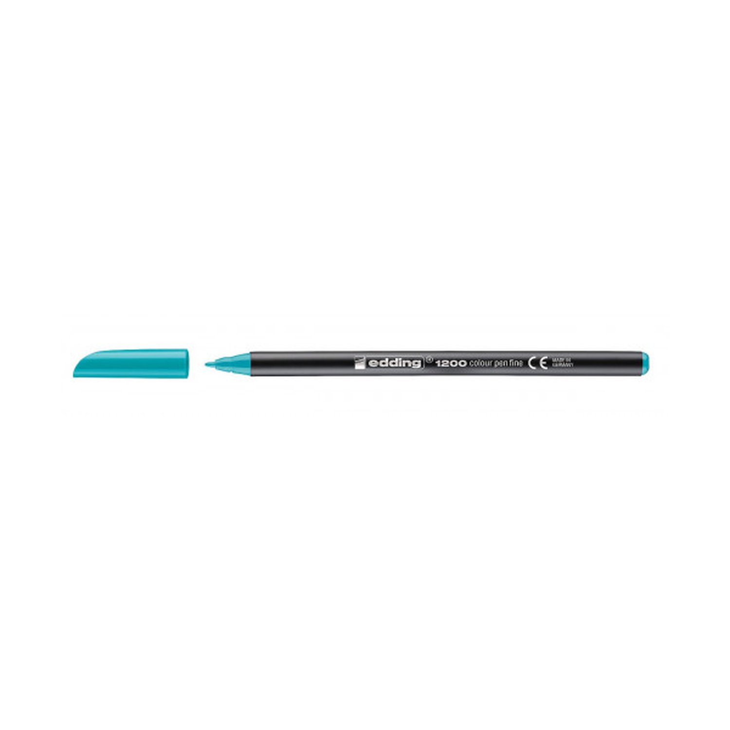 ROTULADOR PUNTA FINA 1200 AZUL TURQUESA EDDING 1200-14 (5 Uds)