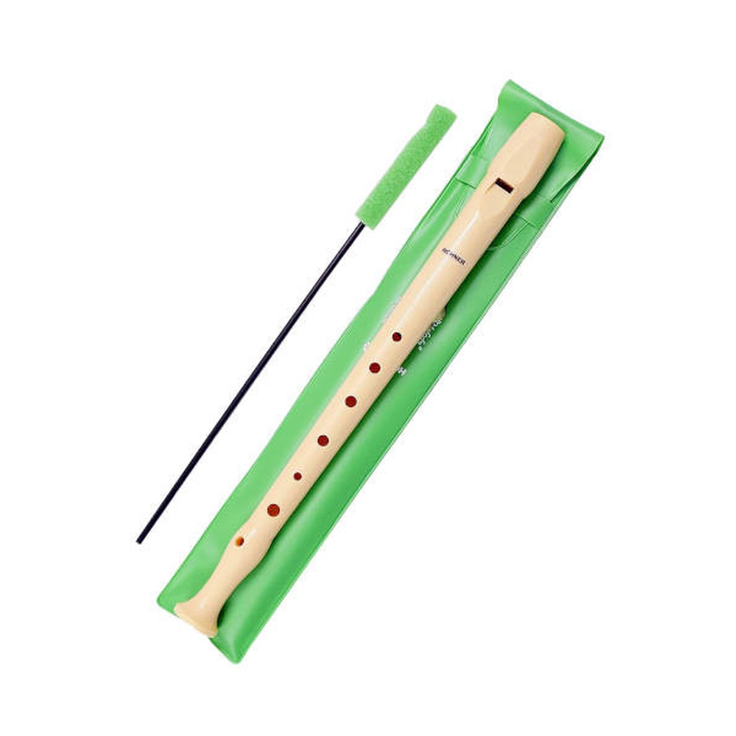 FLAUTA ESCOLAR SINTETICA CON FUNDA VERDE HOHNER HH9508