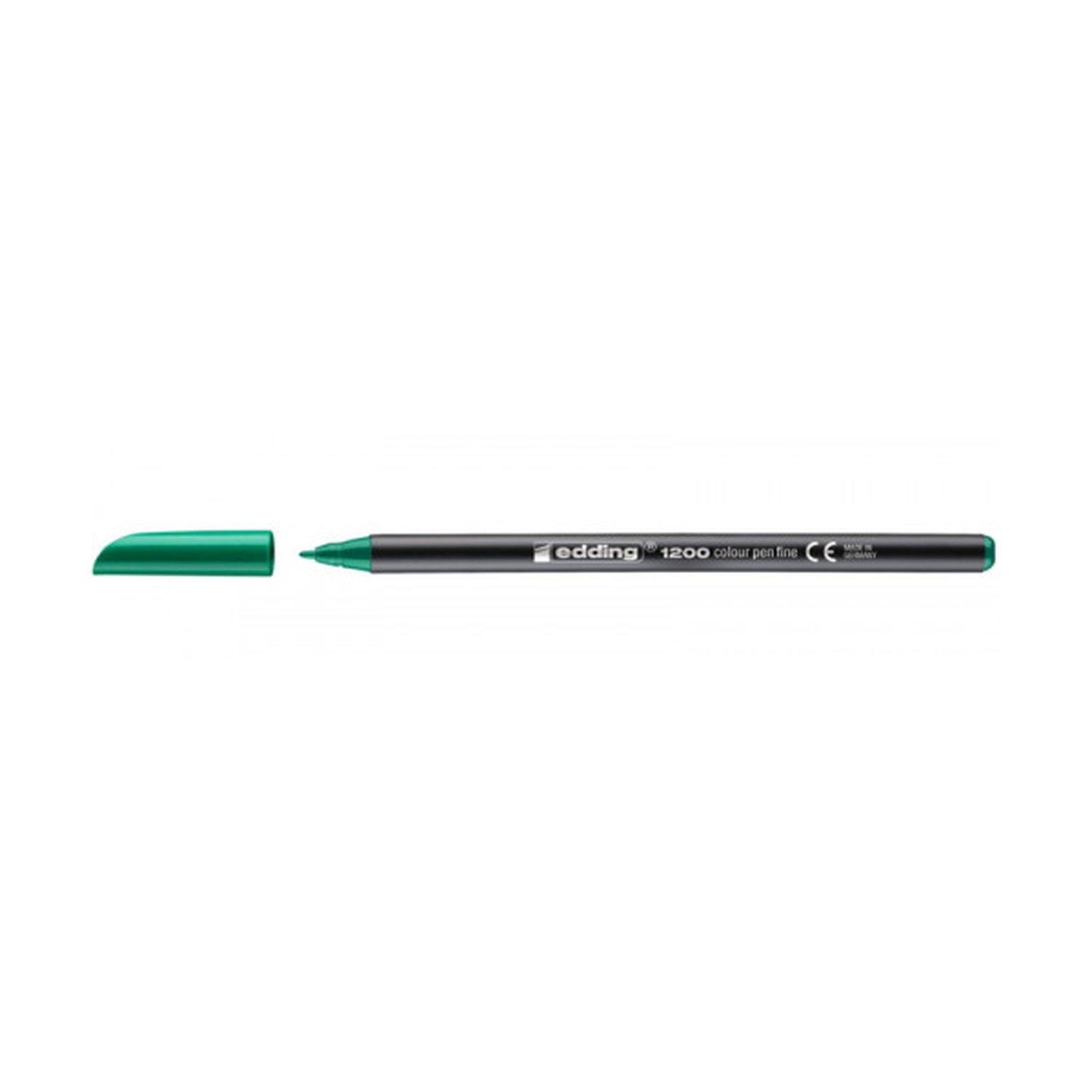 ROTULADOR PUNTA FINA 1200 VERDE EDDING 1200-04 (10 Uds)