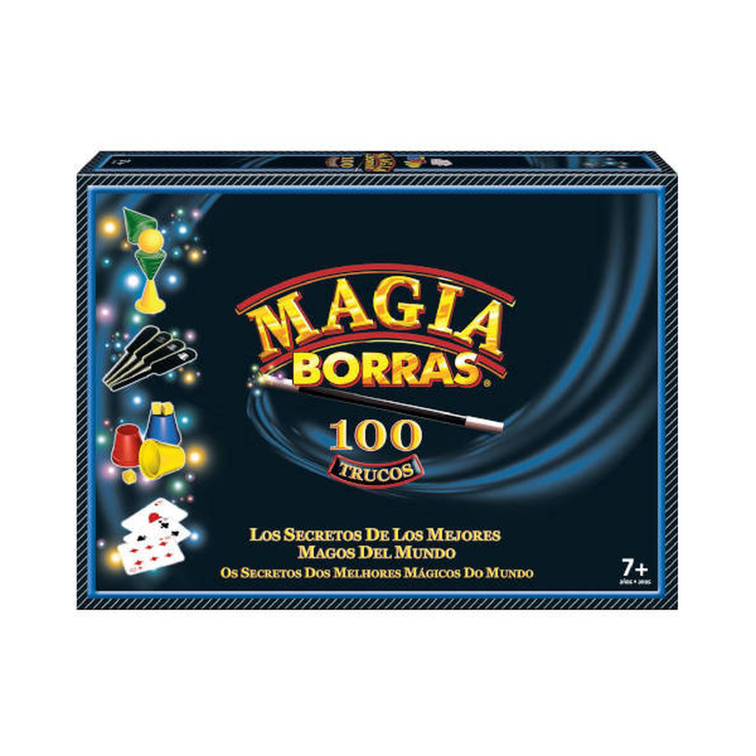 JUEGO MAGIA BORRAS CLÁSICA 100 TRUCOS +7 AÑOS EDUCA BORRAS 24048