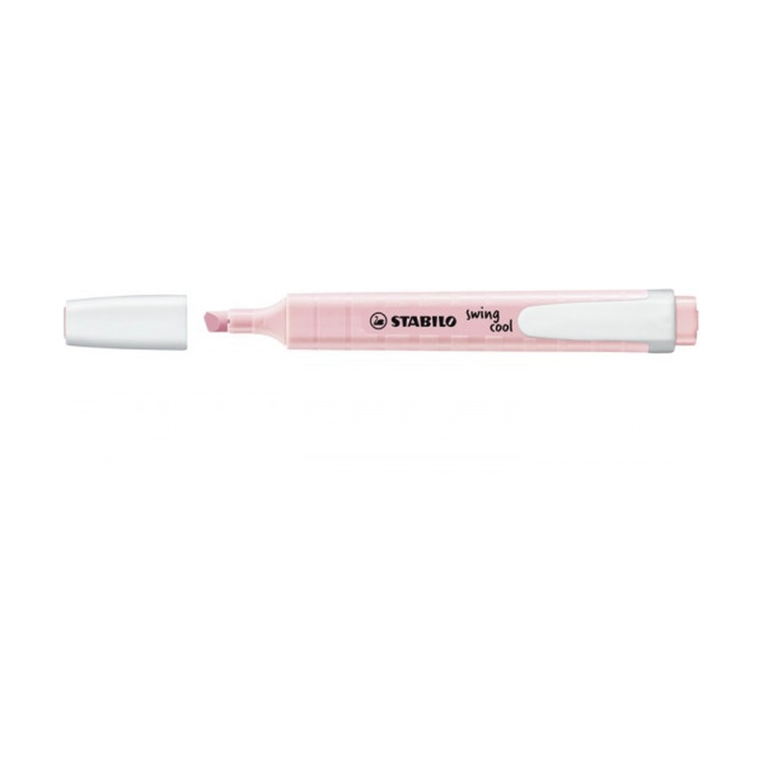 MARCADOR FLUORESCENTE SWING COOL PASTEL TRAZO 1/4MM. ROSA STABILO 275/129-8 (10 Uds)